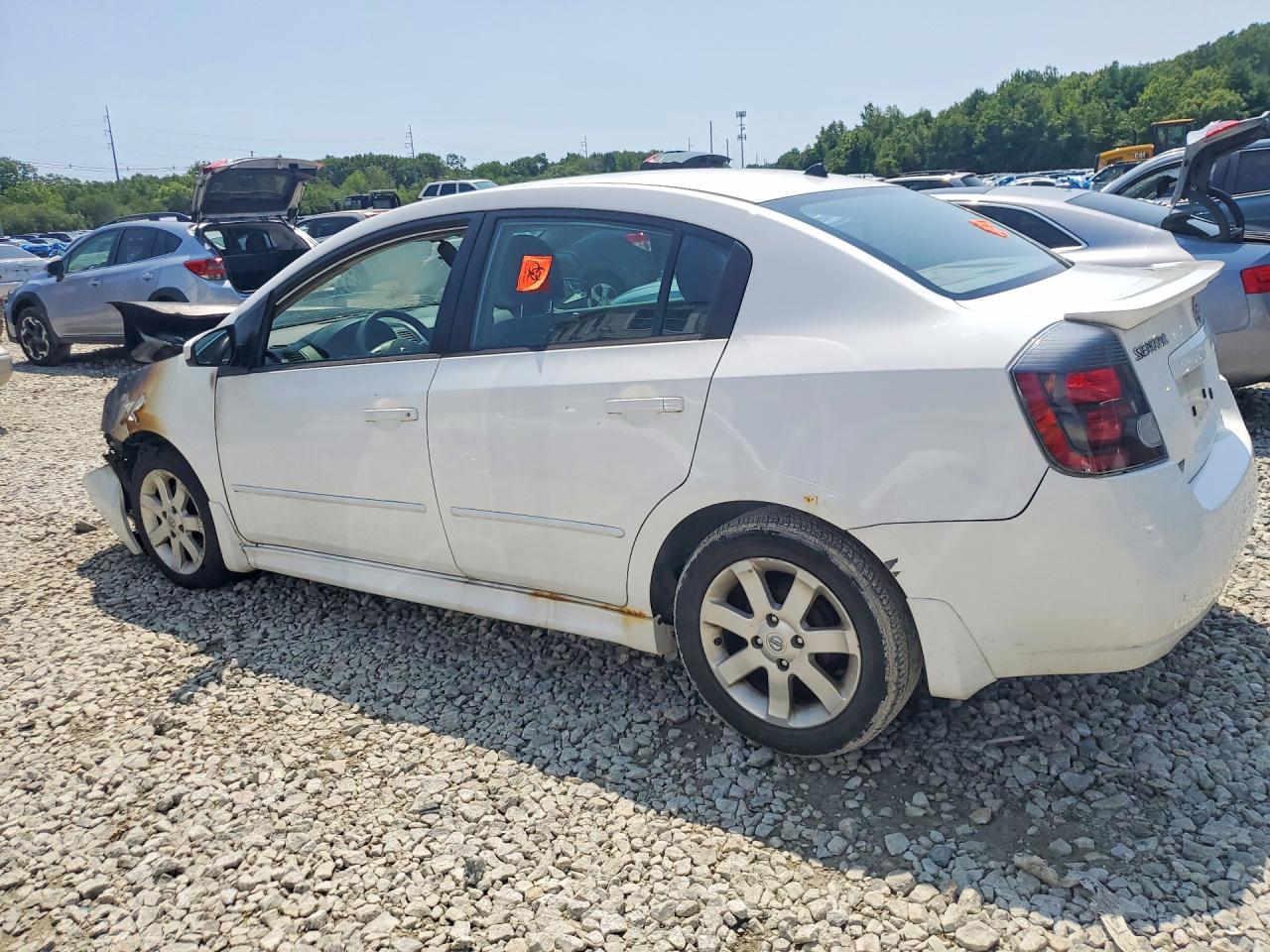 2009 Nissan Sentra 2.0 White vin: 3N1AB61E79L664004