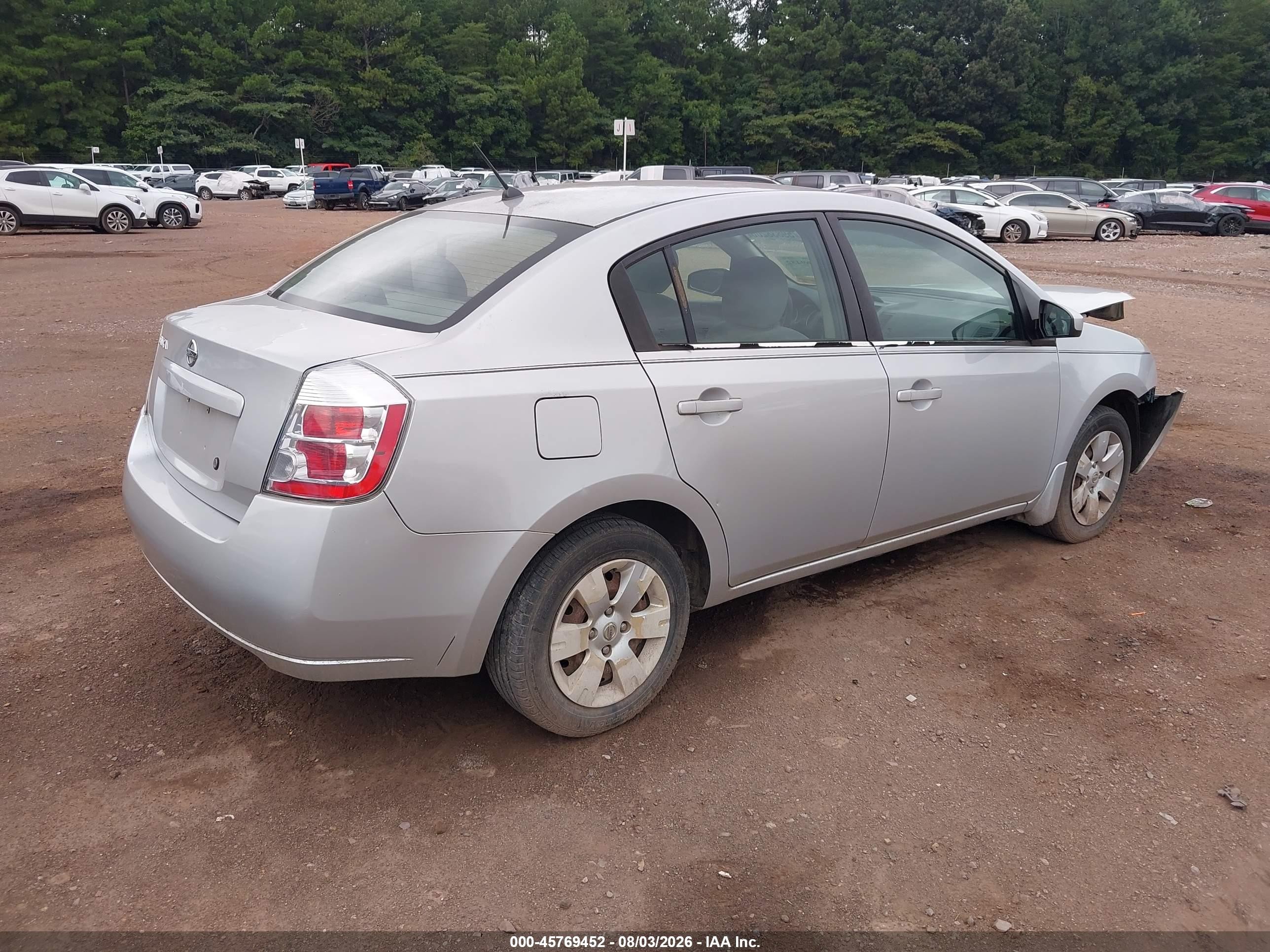 2009 Nissan Sentra 2.0 Silver vin: 3N1AB61E79L670255