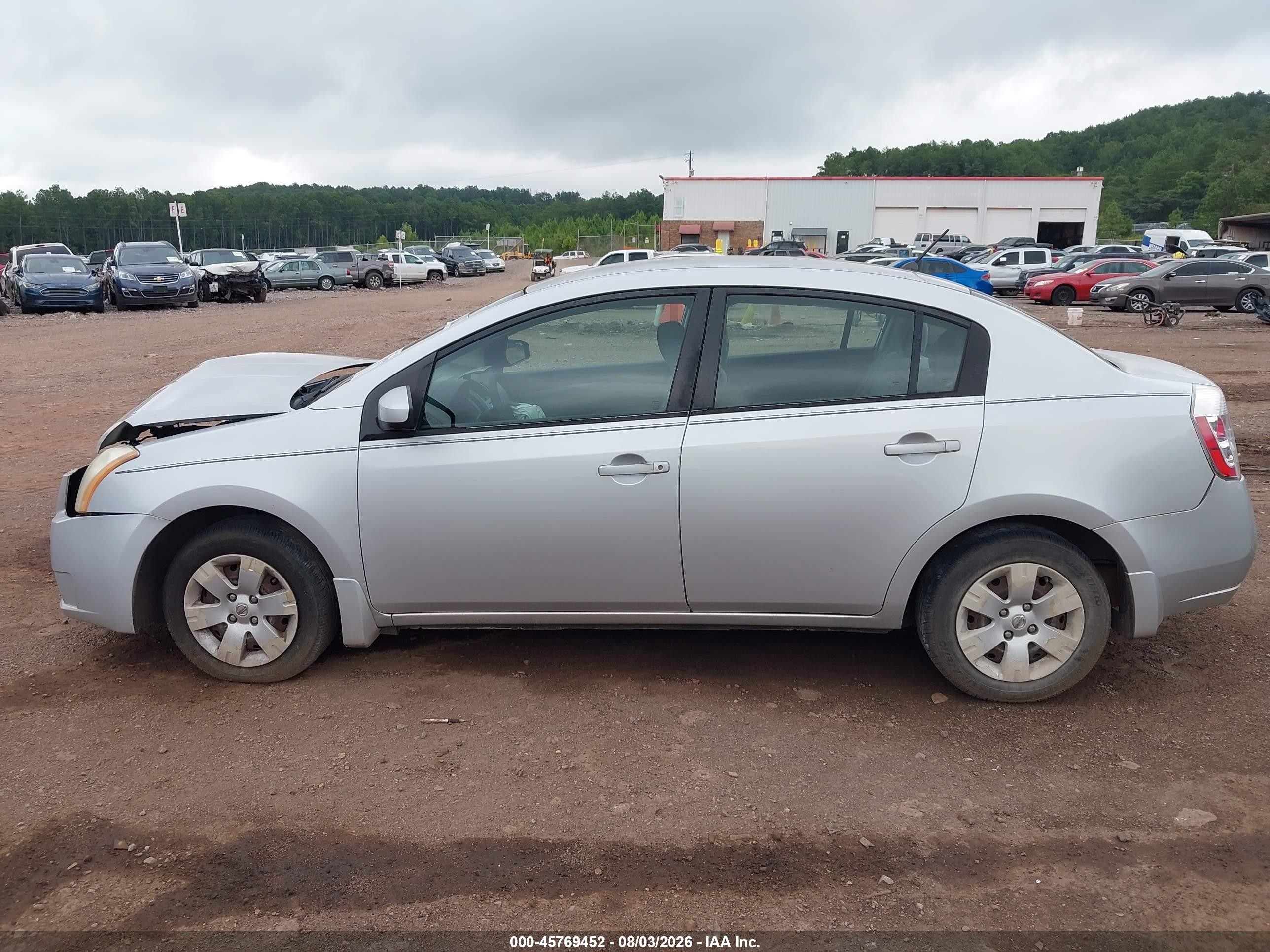 2009 Nissan Sentra 2.0 Silver vin: 3N1AB61E79L670255
