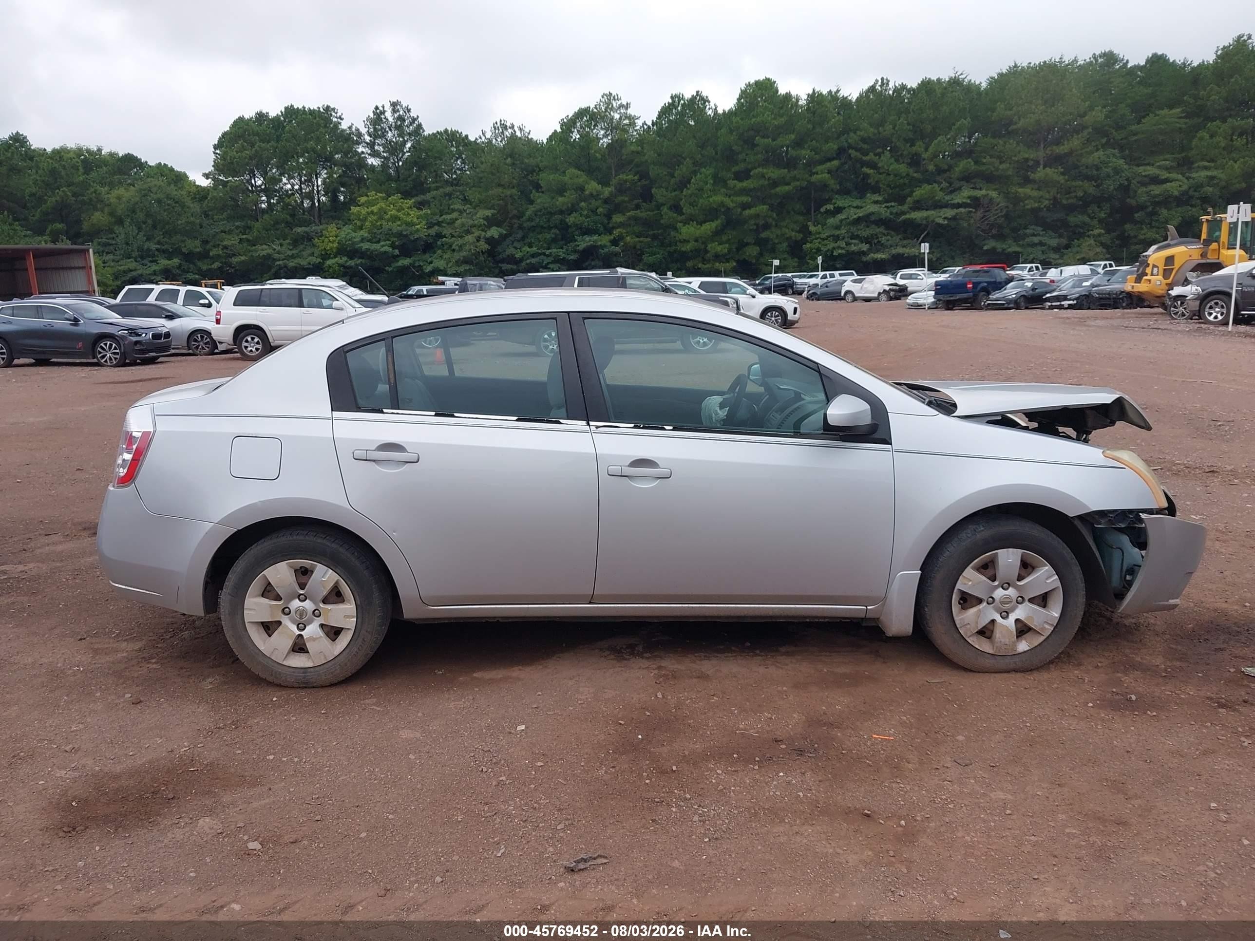 2009 Nissan Sentra 2.0 Silver vin: 3N1AB61E79L670255
