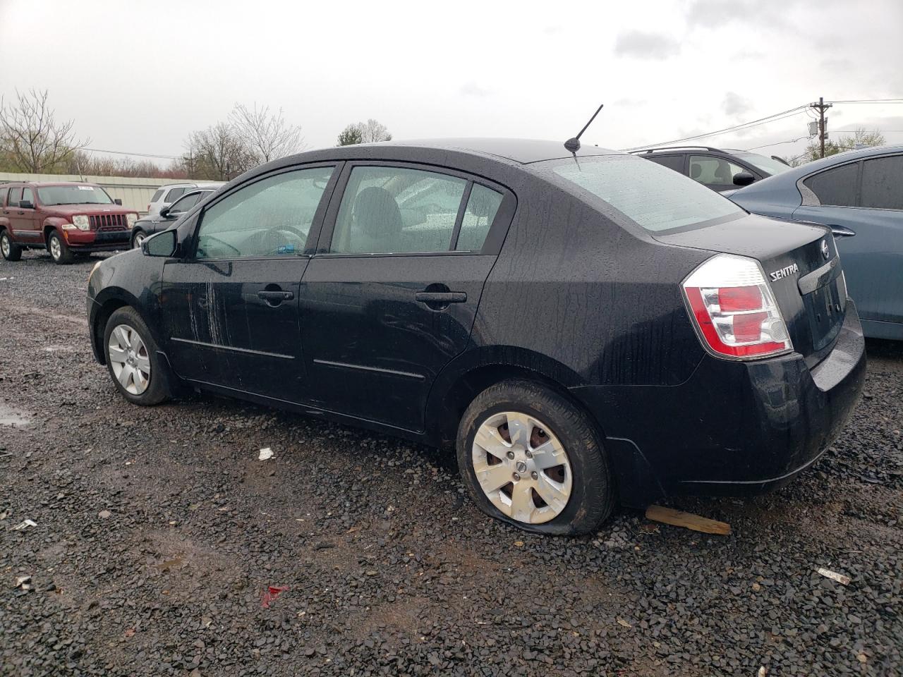 2009 Nissan Sentra Black vin: 3N1AB61E79L680185