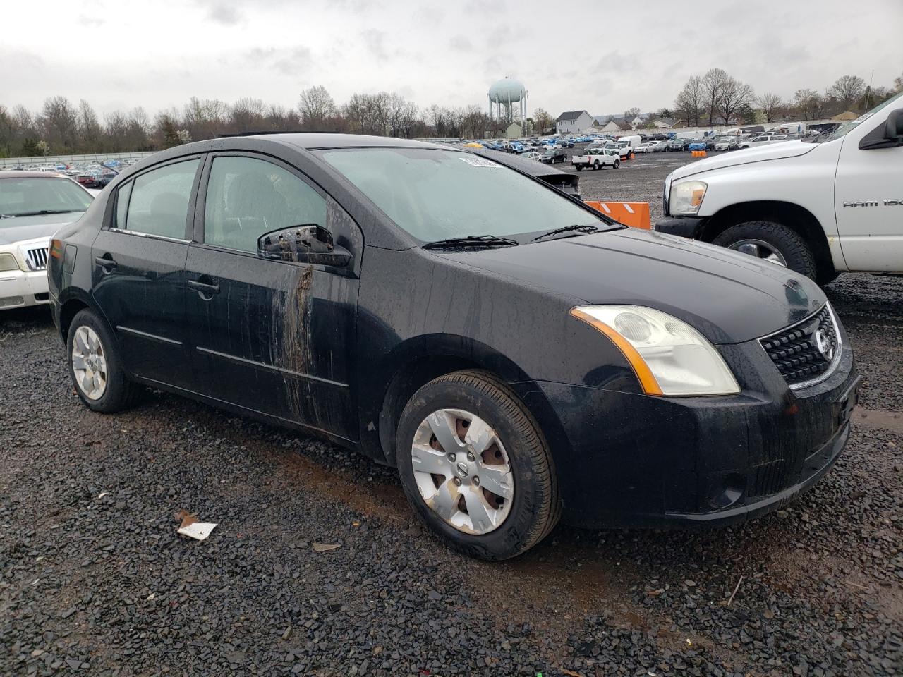 2009 Nissan Sentra Black vin: 3N1AB61E79L680185