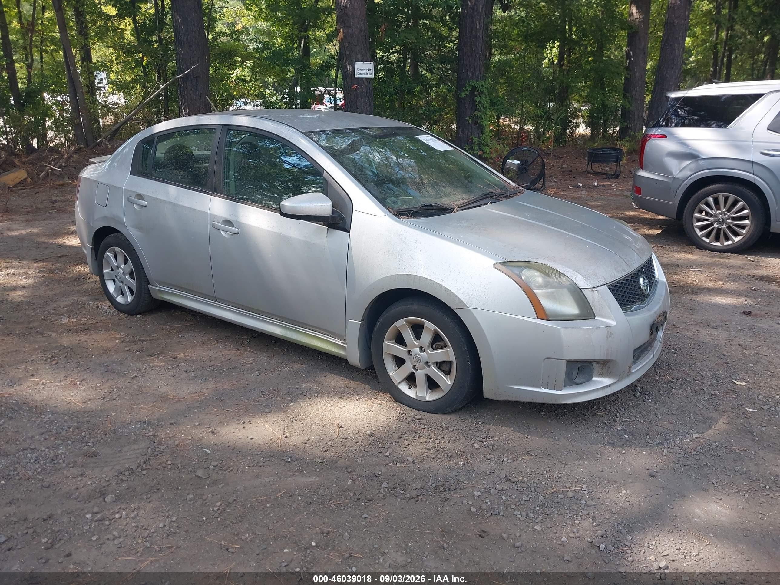 2009 Nissan Sentra 2.0sr Silver vin: 3N1AB61E79L694071