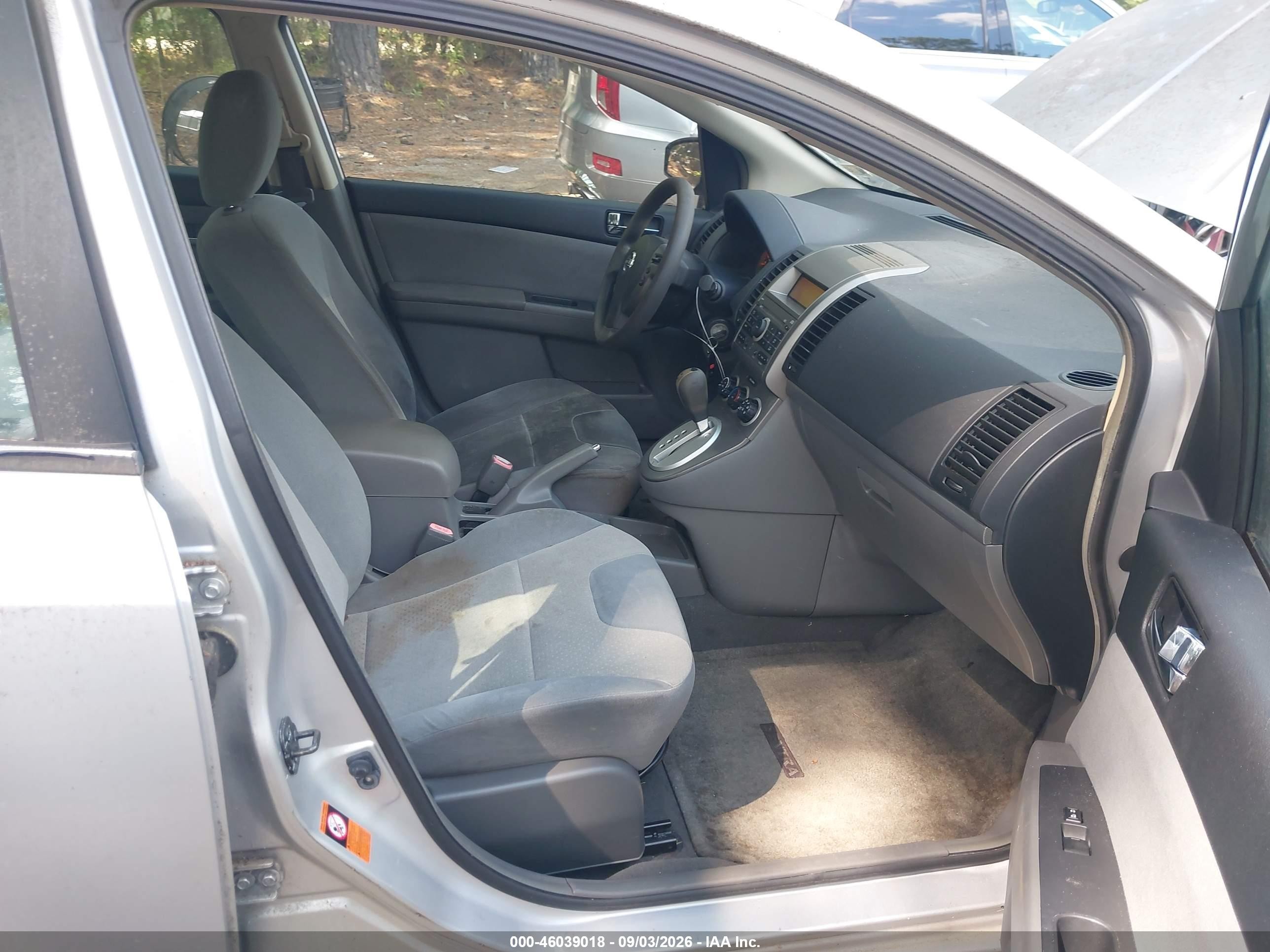 2009 Nissan Sentra 2.0sr Silver vin: 3N1AB61E79L694071