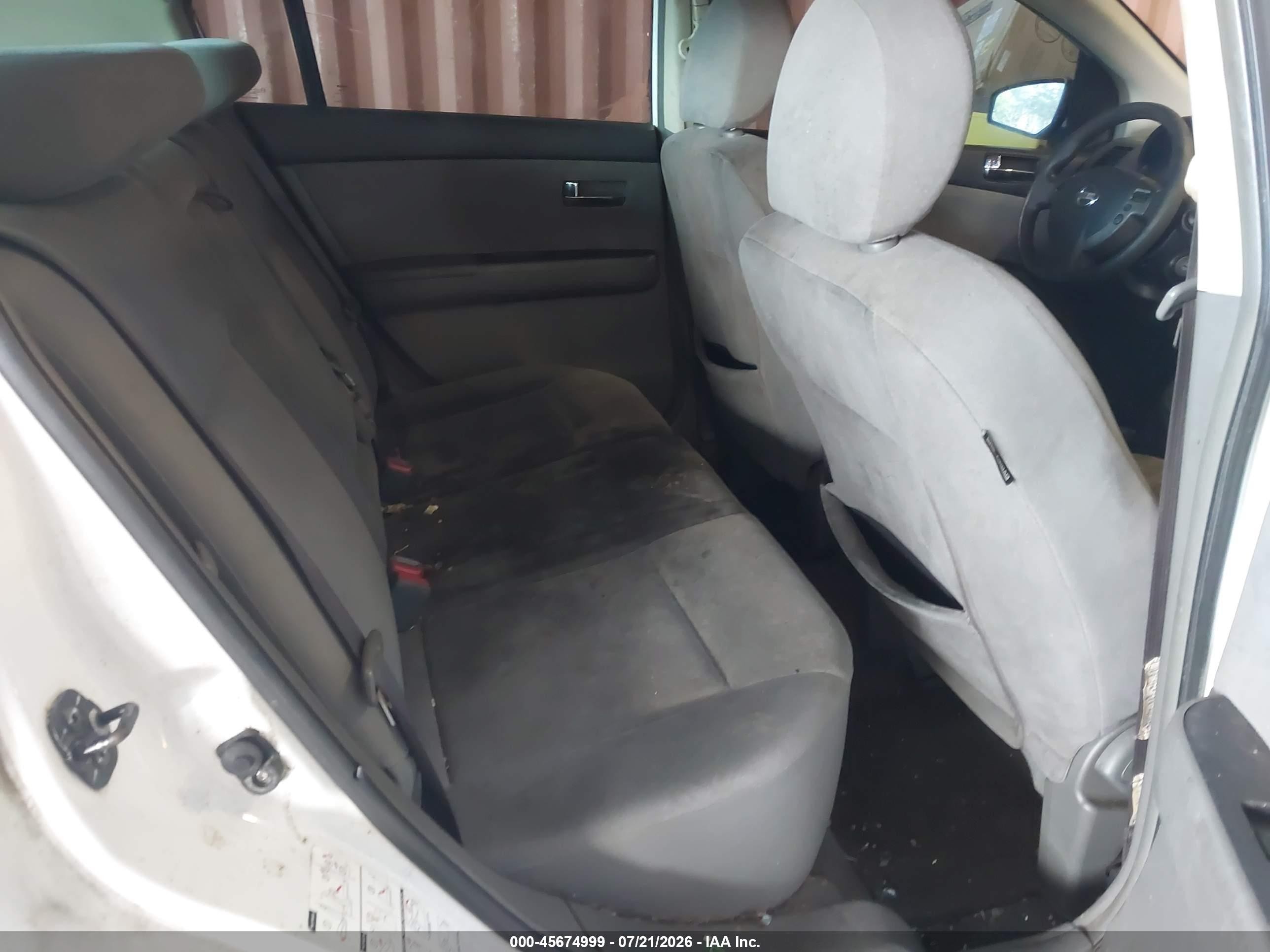 2009 Nissan Sentra 2.0sr White vin: 3N1AB61E79L695799