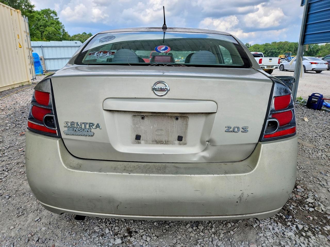 2007 Nissan Sentra 2.0 Золотой vin: 3N1AB61E87L635575