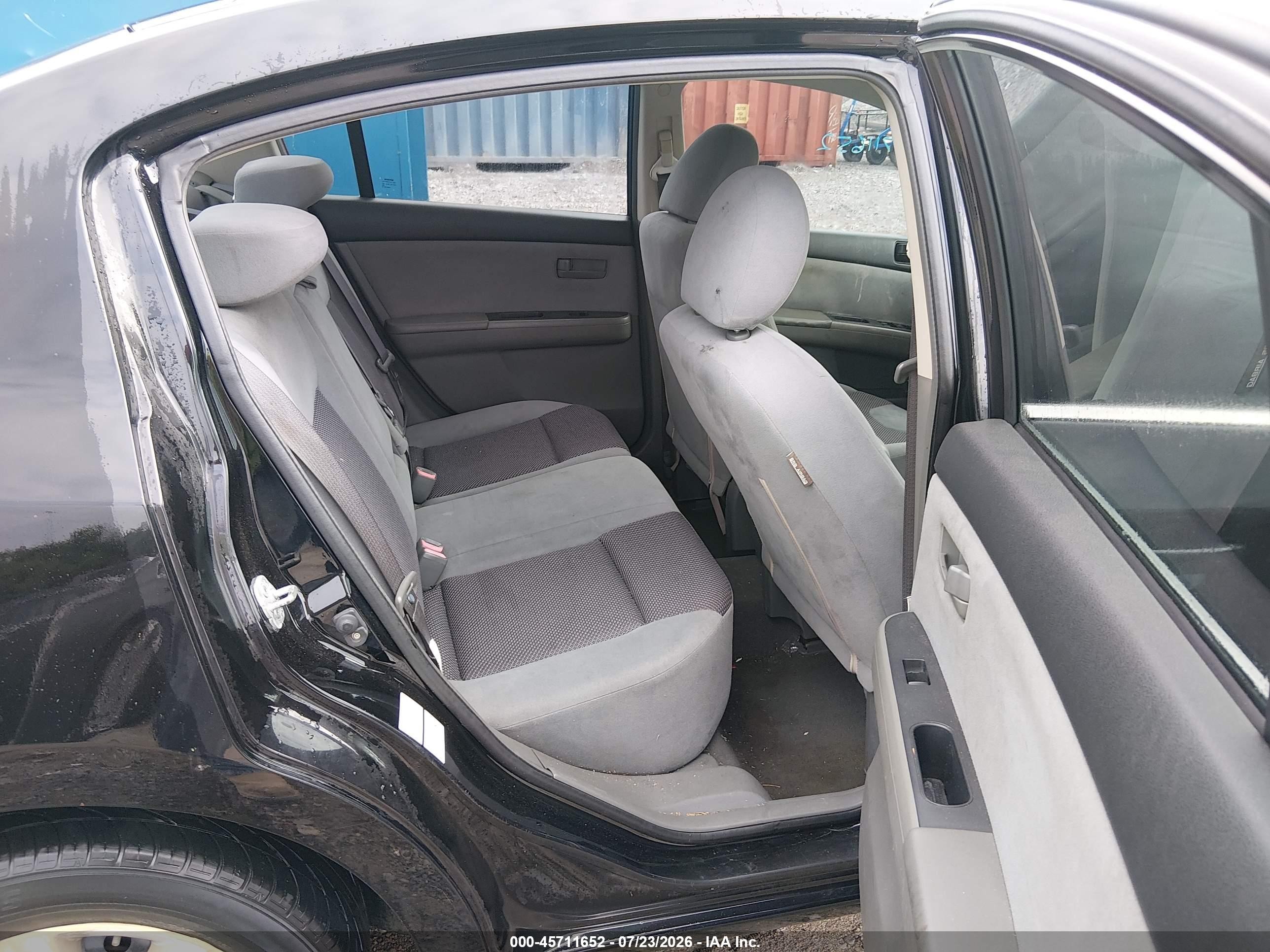 2007 Nissan Sentra 2.0 Black vin: 3N1AB61E87L652604