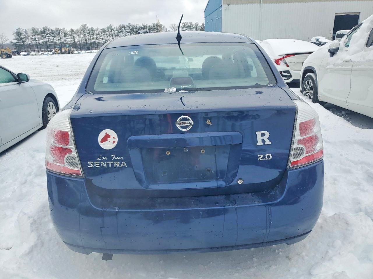 2007 Nissan Sentra 2.0 Blue vin: 3N1AB61E87L708010