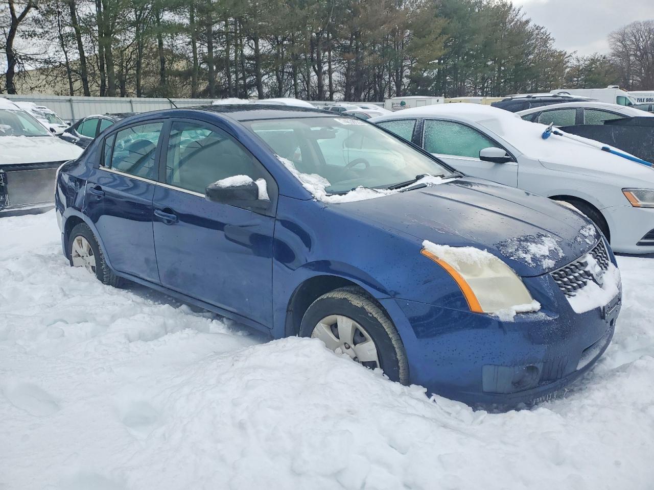 2007 Nissan Sentra 2.0 Blue vin: 3N1AB61E87L708010