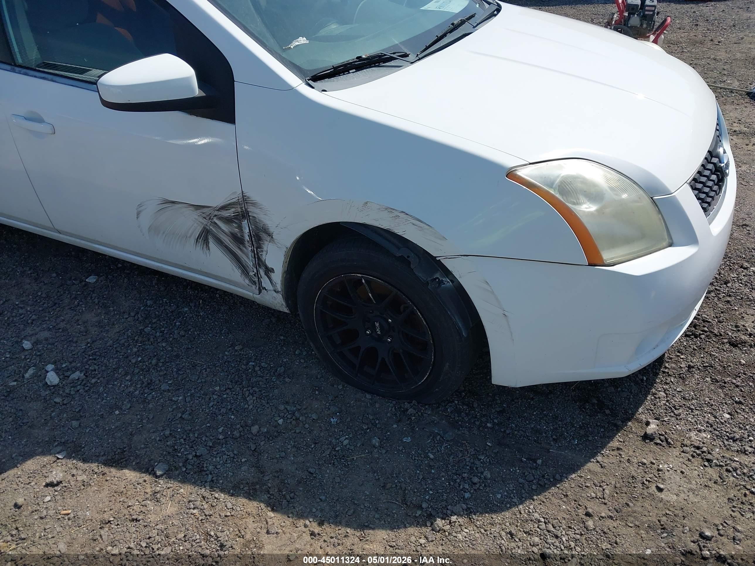 2008 Nissan Sentra 2.0 White vin: 3N1AB61E88L613304