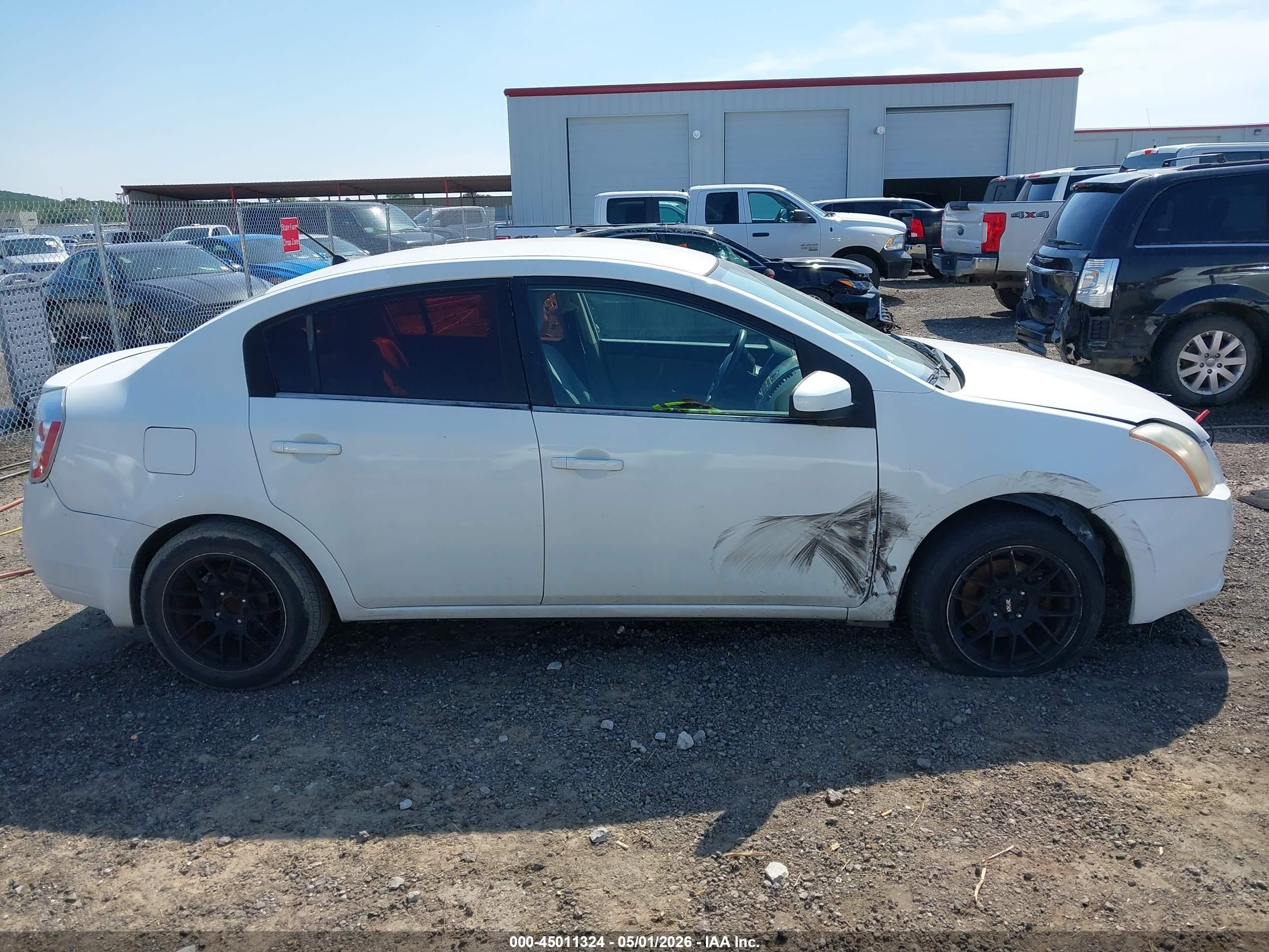 2008 Nissan Sentra 2.0 White vin: 3N1AB61E88L613304