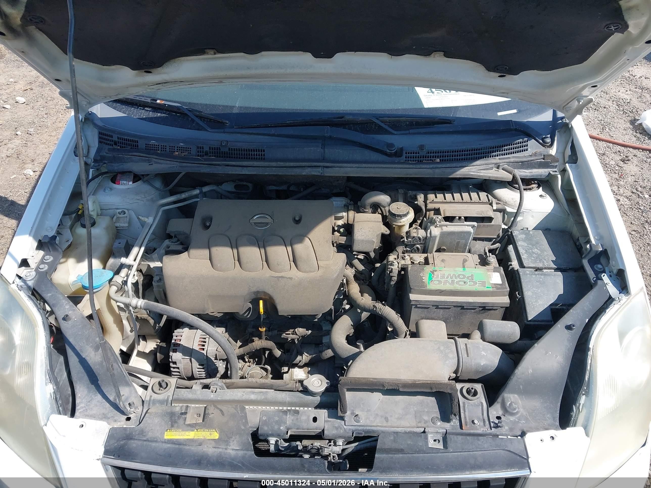 2008 Nissan Sentra 2.0 White vin: 3N1AB61E88L613304