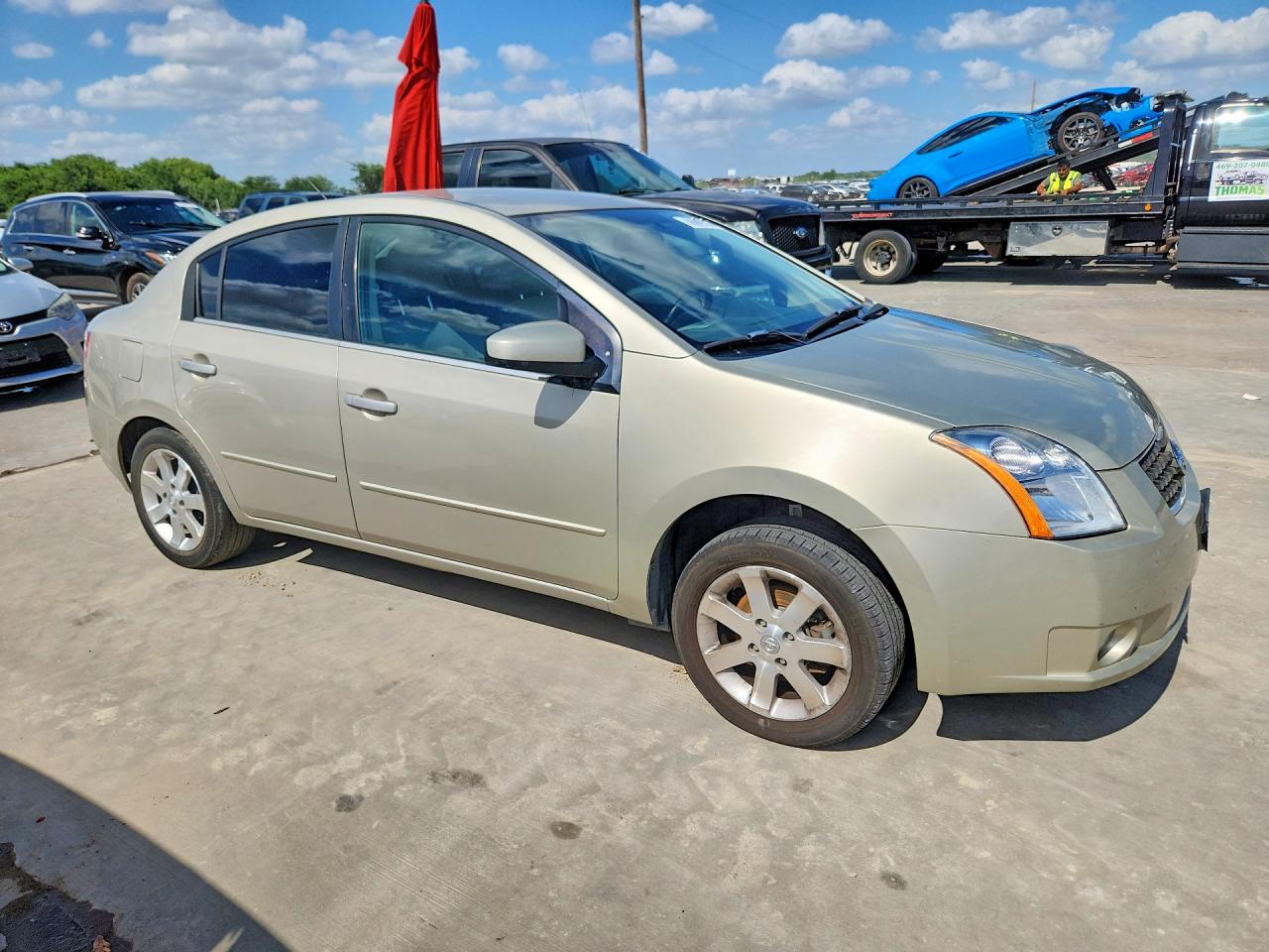 2008 Nissan Sentra 2.0 Tan vin: 3N1AB61E88L644827