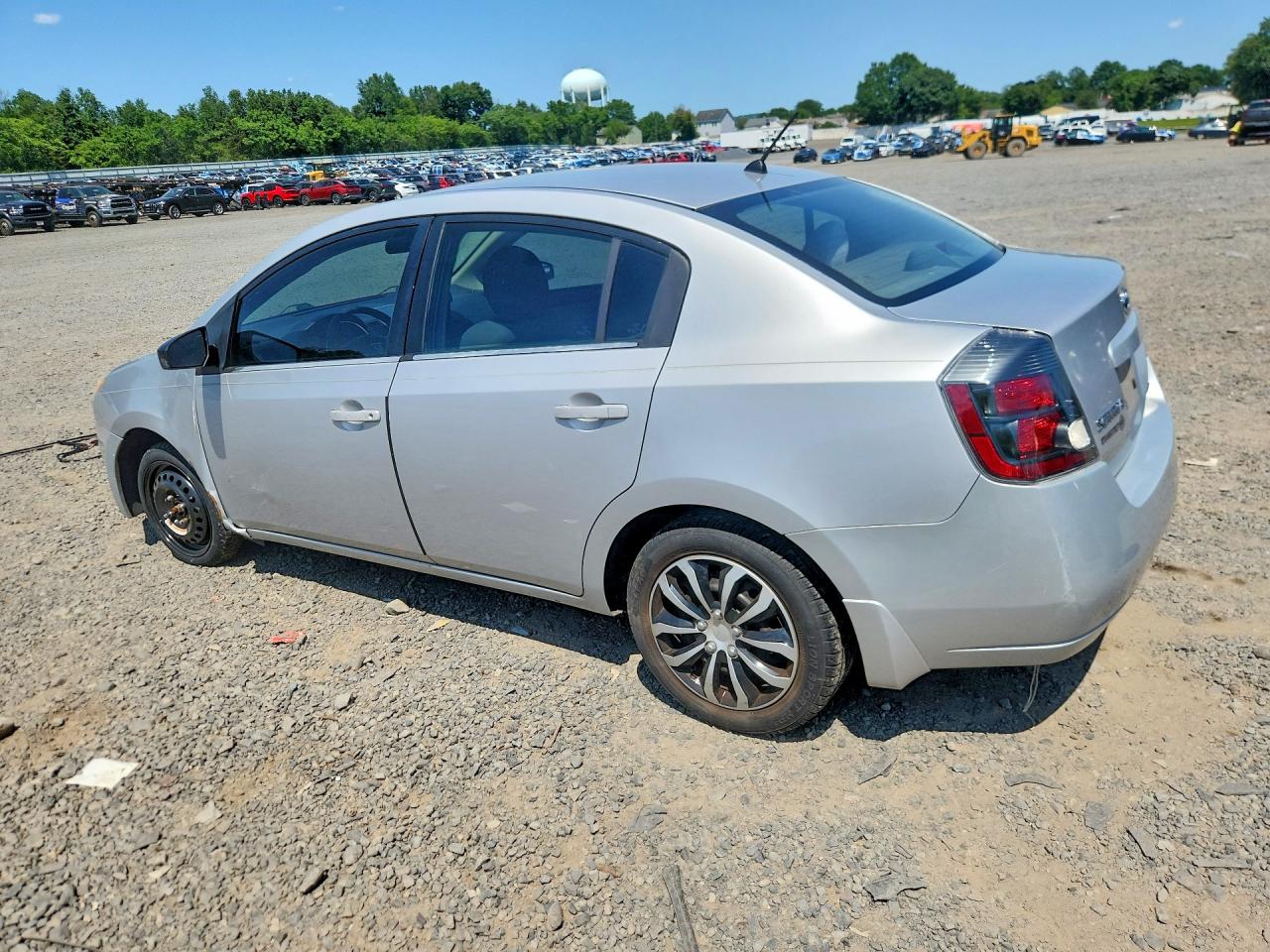 2008 Nissan Sentra 2.0 Silver vin: 3N1AB61E88L671283