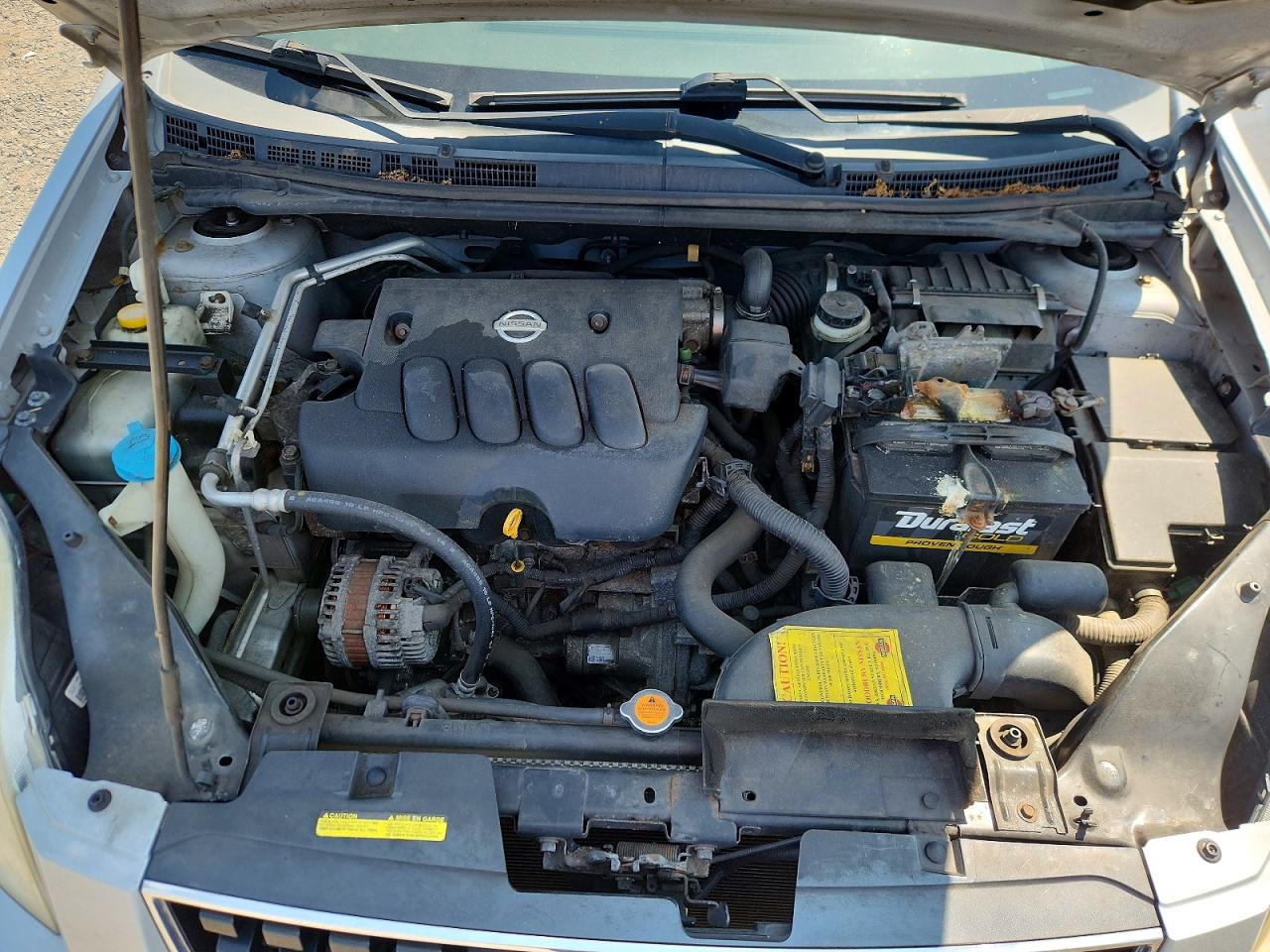 2008 Nissan Sentra 2.0 Silver vin: 3N1AB61E88L671283
