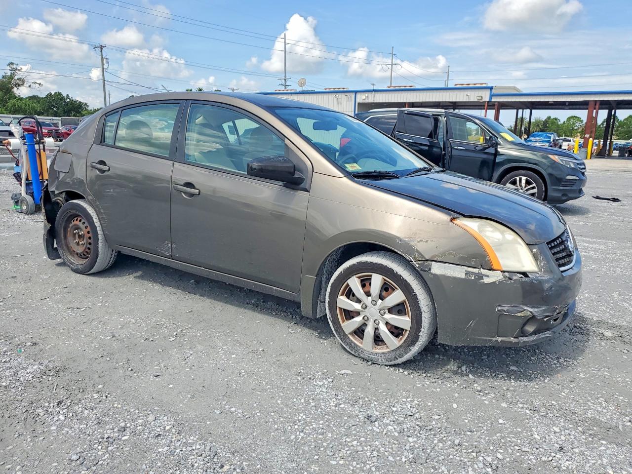 2008 Nissan Sentra 2.0 Brown vin: 3N1AB61E88L697513