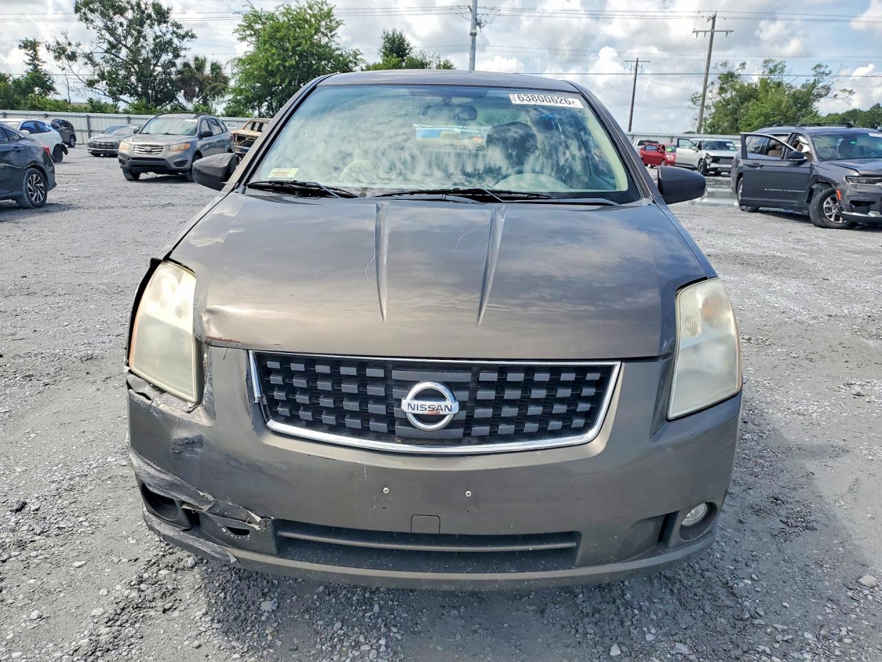 2008 Nissan Sentra 2.0 Brown vin: 3N1AB61E88L697513