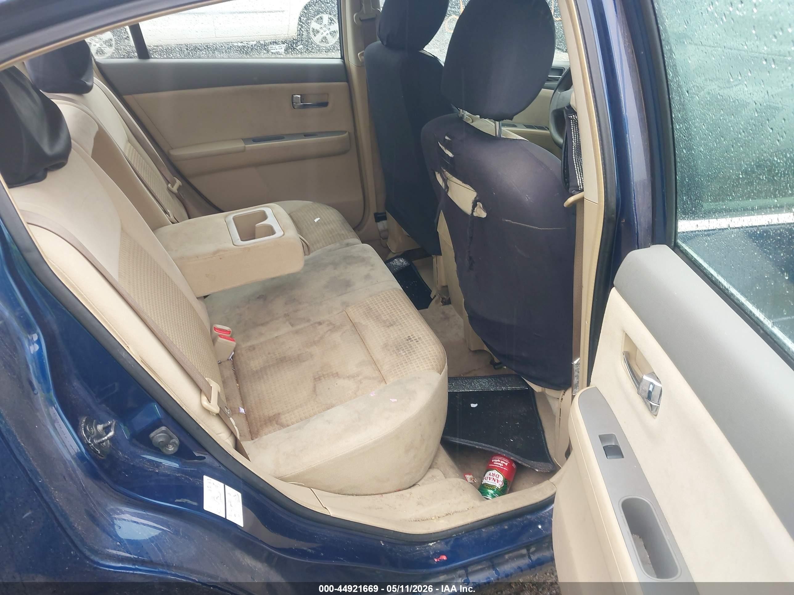 2008 Nissan Sentra 2.0s Синий vin: 3N1AB61E88L707182