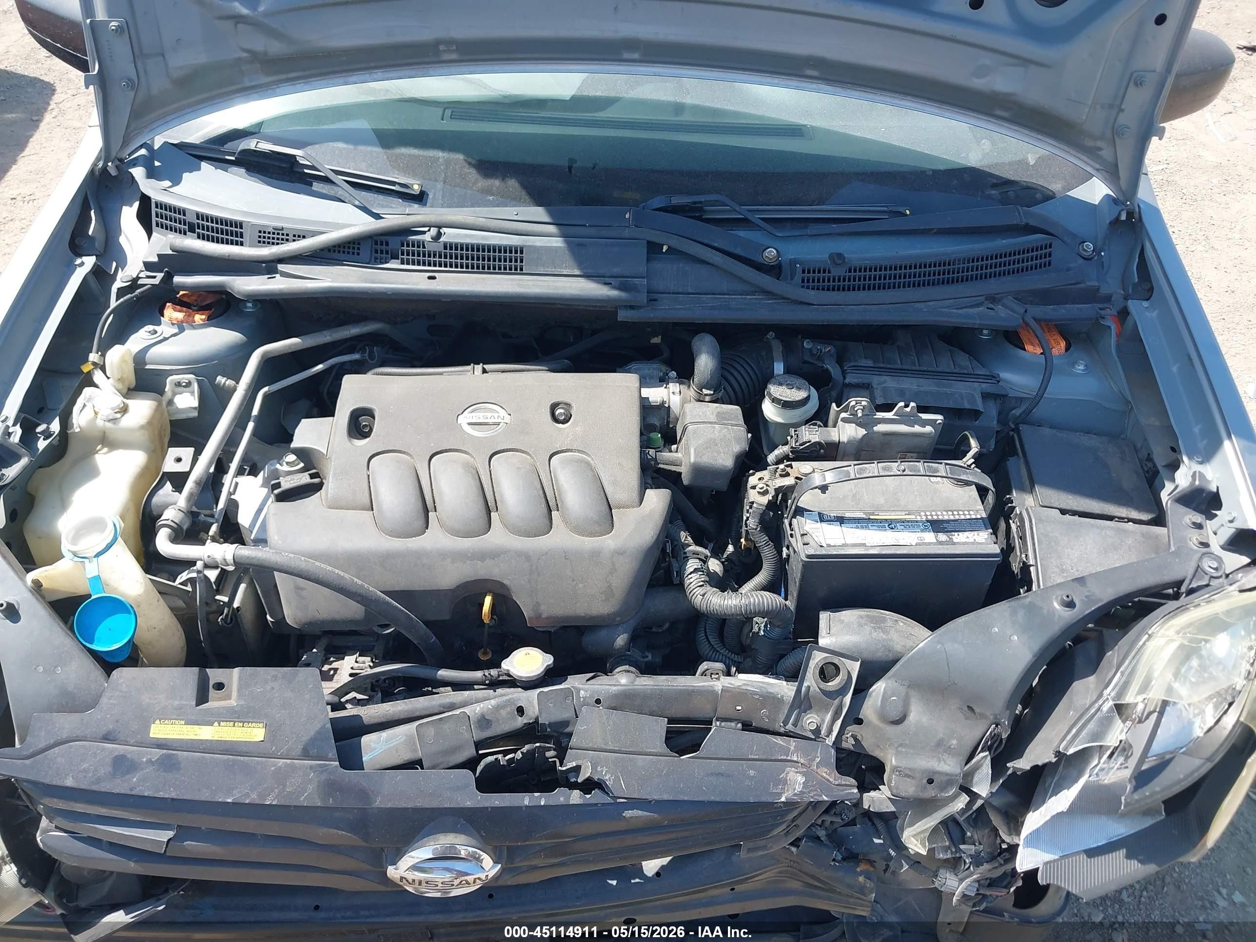 2008 Nissan Sentra 2.0sl Gray vin: 3N1AB61E88L724435