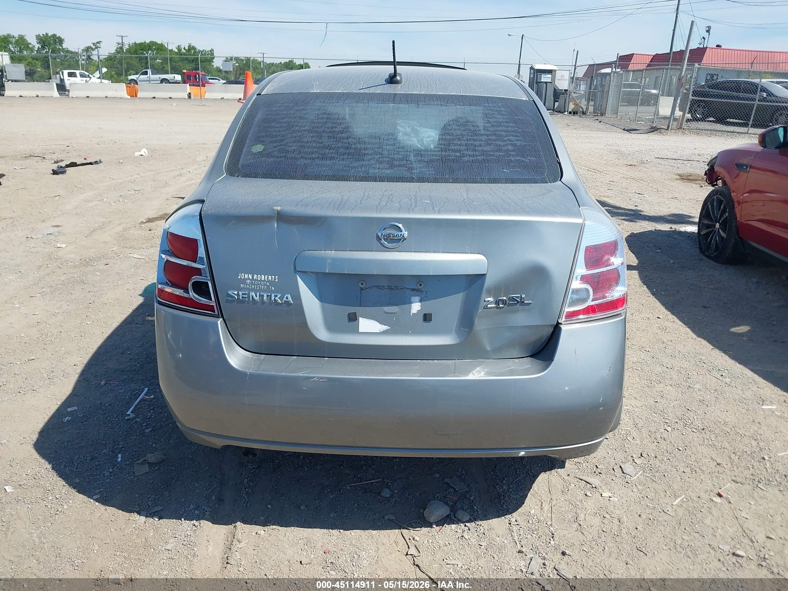 2008 Nissan Sentra 2.0sl Gray vin: 3N1AB61E88L724435