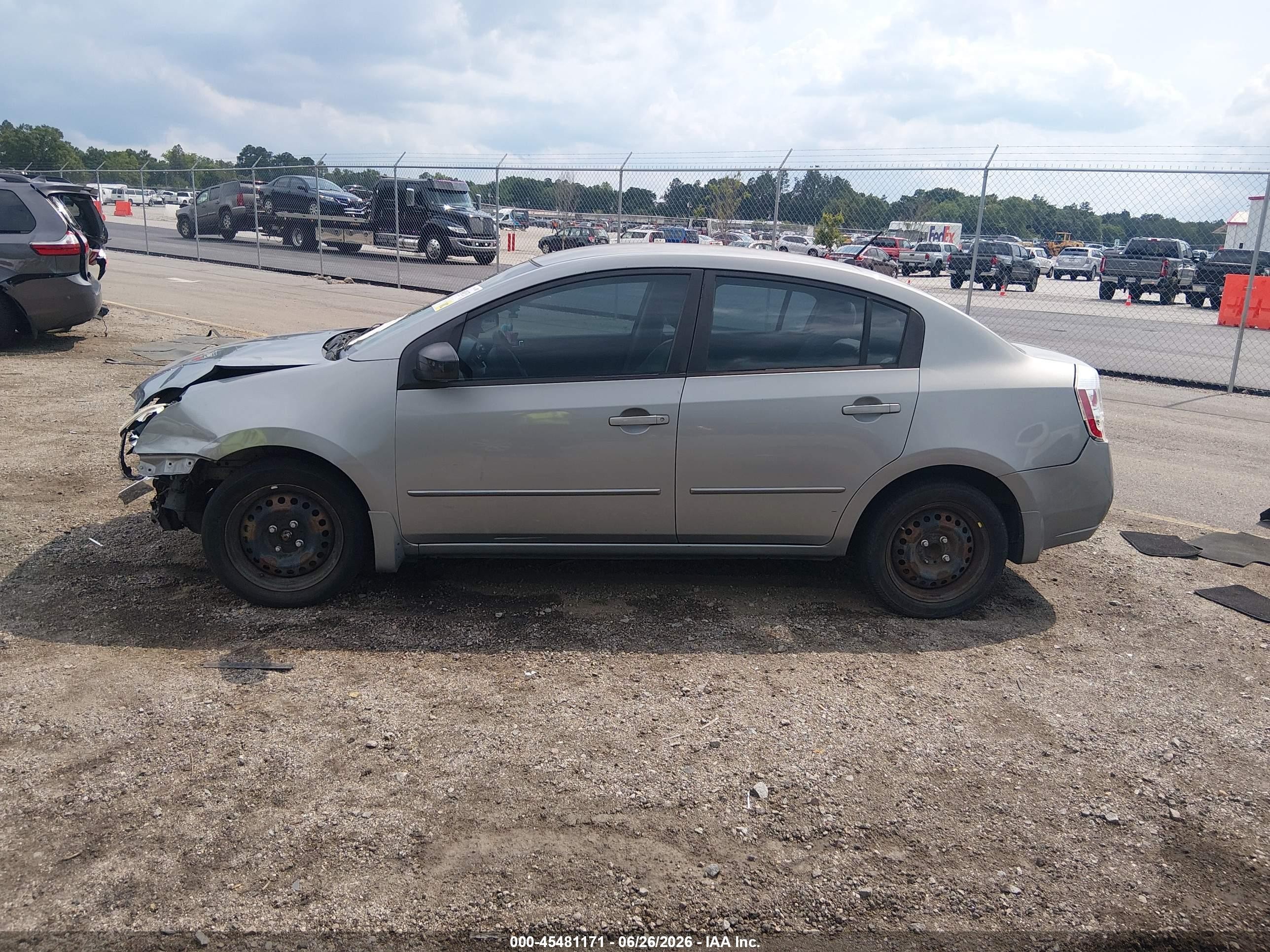 2008 Nissan Sentra 2.0s Gray vin: 3N1AB61E88L756947