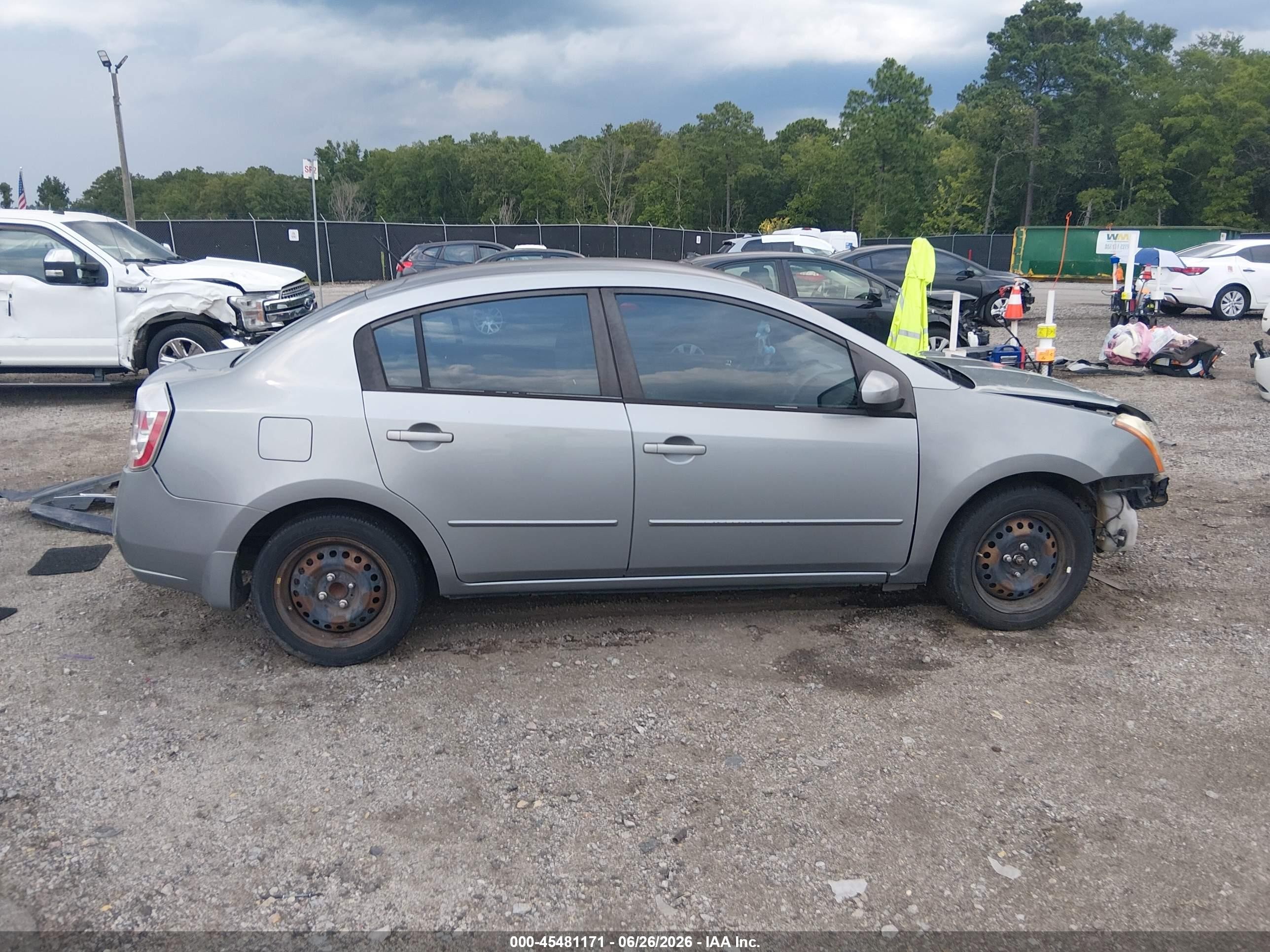 2008 Nissan Sentra 2.0s Gray vin: 3N1AB61E88L756947