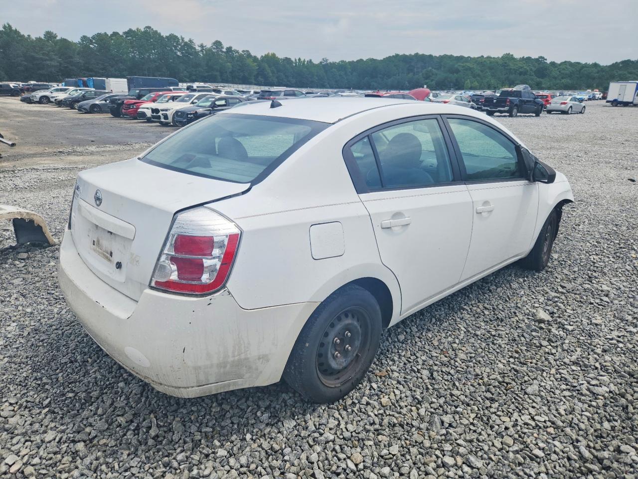 2009 Nissan Sentra 2.0 White vin: 3N1AB61E89L609609