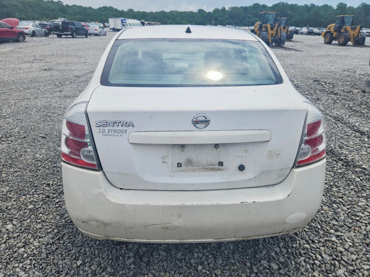 2009 Nissan Sentra 2.0 White vin: 3N1AB61E89L609609