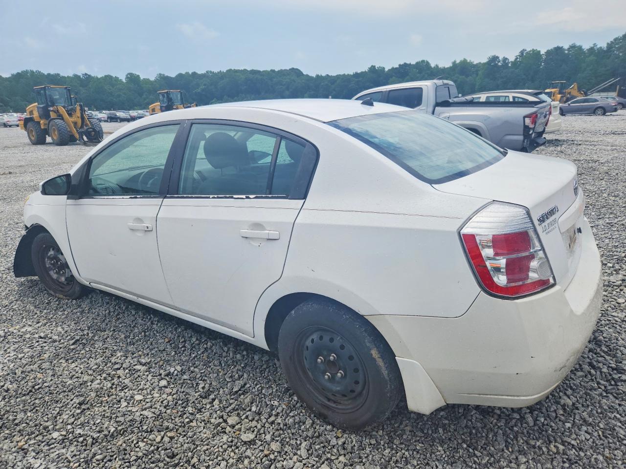 2009 Nissan Sentra 2.0 White vin: 3N1AB61E89L609609