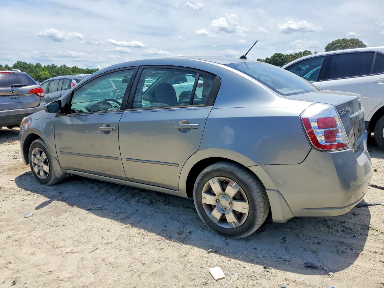 2009 Nissan Sentra 2.0 Серебряный vin: 3N1AB61E89L655781