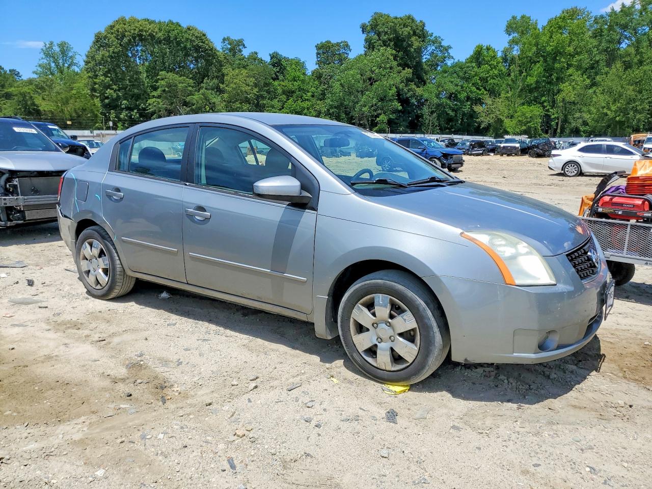 2009 Nissan Sentra 2.0 Серебряный vin: 3N1AB61E89L655781
