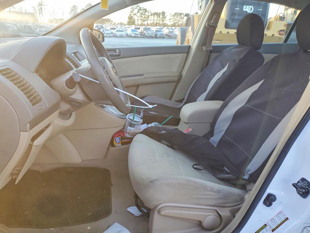 2009 Nissan Sentra 2.0 White vin: 3N1AB61E89L661385