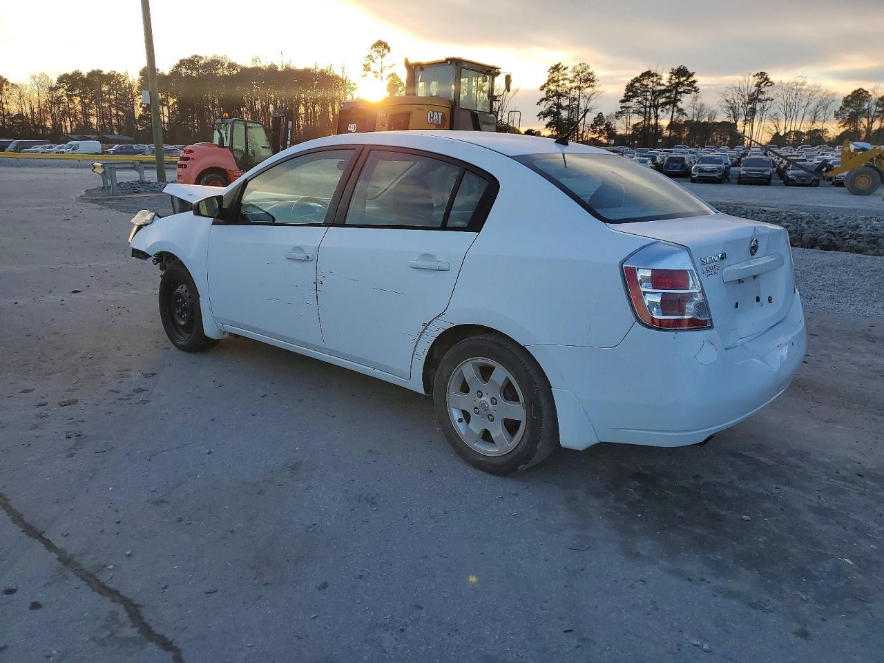 2009 Nissan Sentra 2.0 White vin: 3N1AB61E89L661385