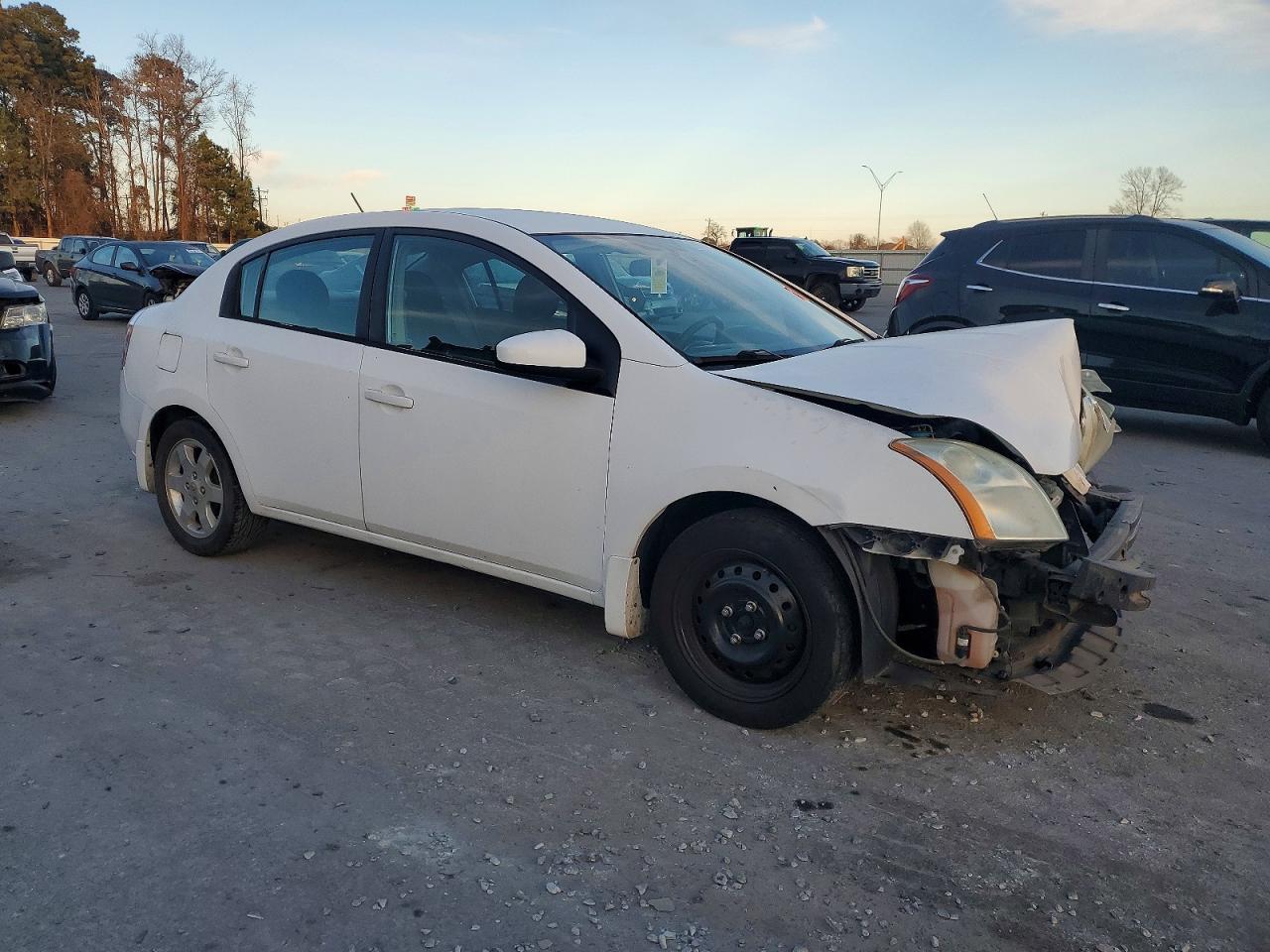 2009 Nissan Sentra 2.0 White vin: 3N1AB61E89L661385