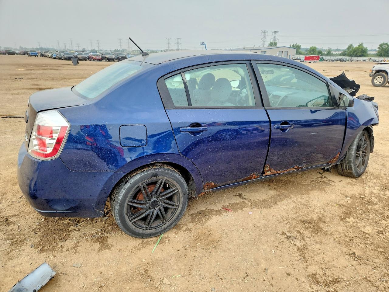2007 Nissan Sentra 2.0 Blue vin: 3N1AB61E97L623807