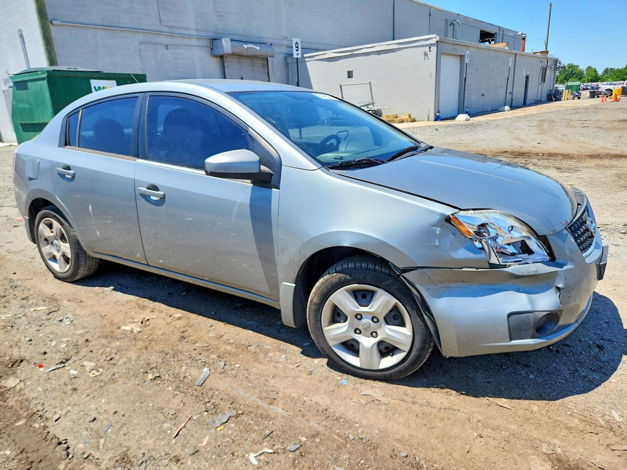 2007 Nissan Sentra 2.0 Silver vin: 3N1AB61E97L636556