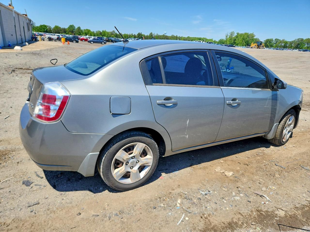 2007 Nissan Sentra 2.0 Silver vin: 3N1AB61E97L636556