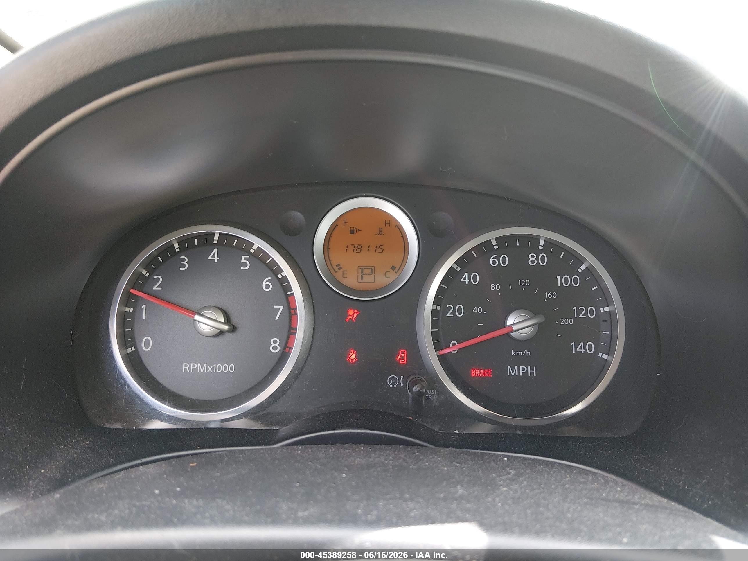 2007 Nissan Sentra 2.0sl Red vin: 3N1AB61E97L642745