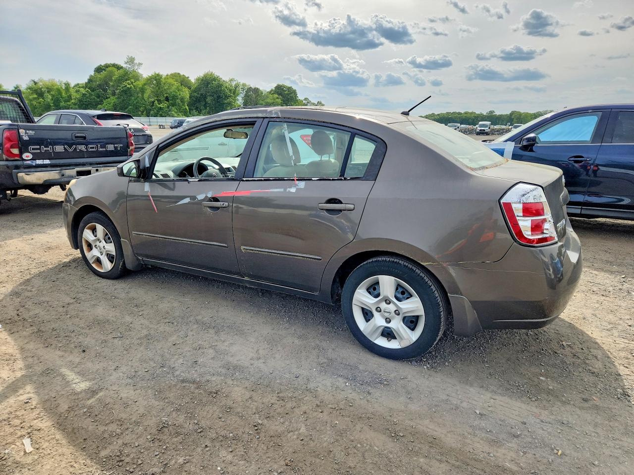 2007 Nissan Sentra 2.0 Коричневый vin: 3N1AB61E97L670318