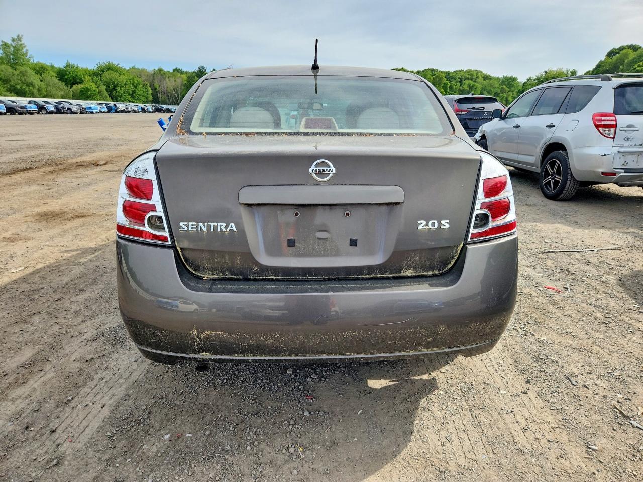 2007 Nissan Sentra 2.0 Коричневый vin: 3N1AB61E97L670318