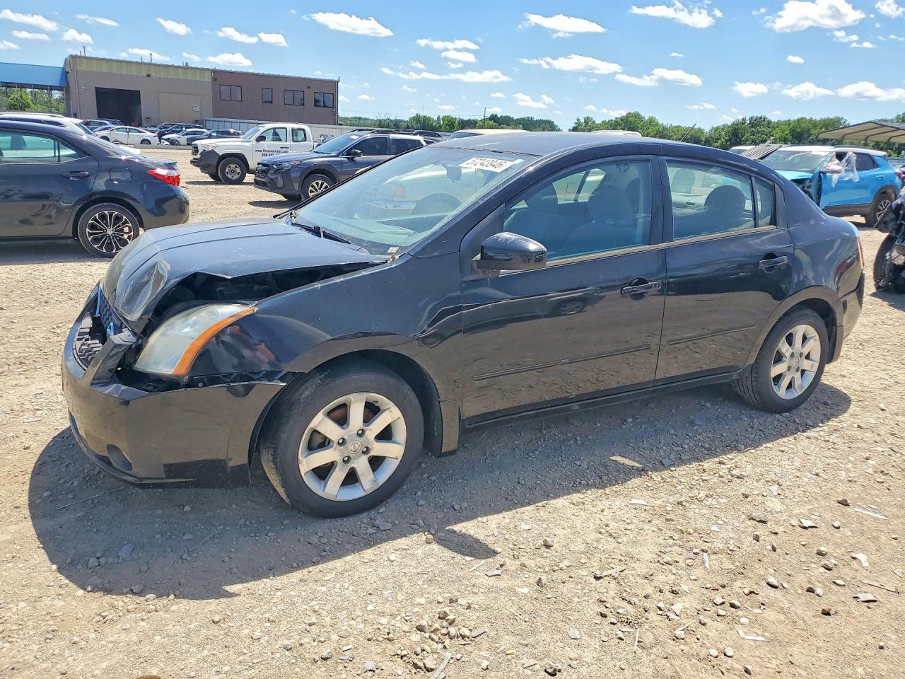 2007 Nissan Sentra 2.0 Black vin: 3N1AB61E97L682856