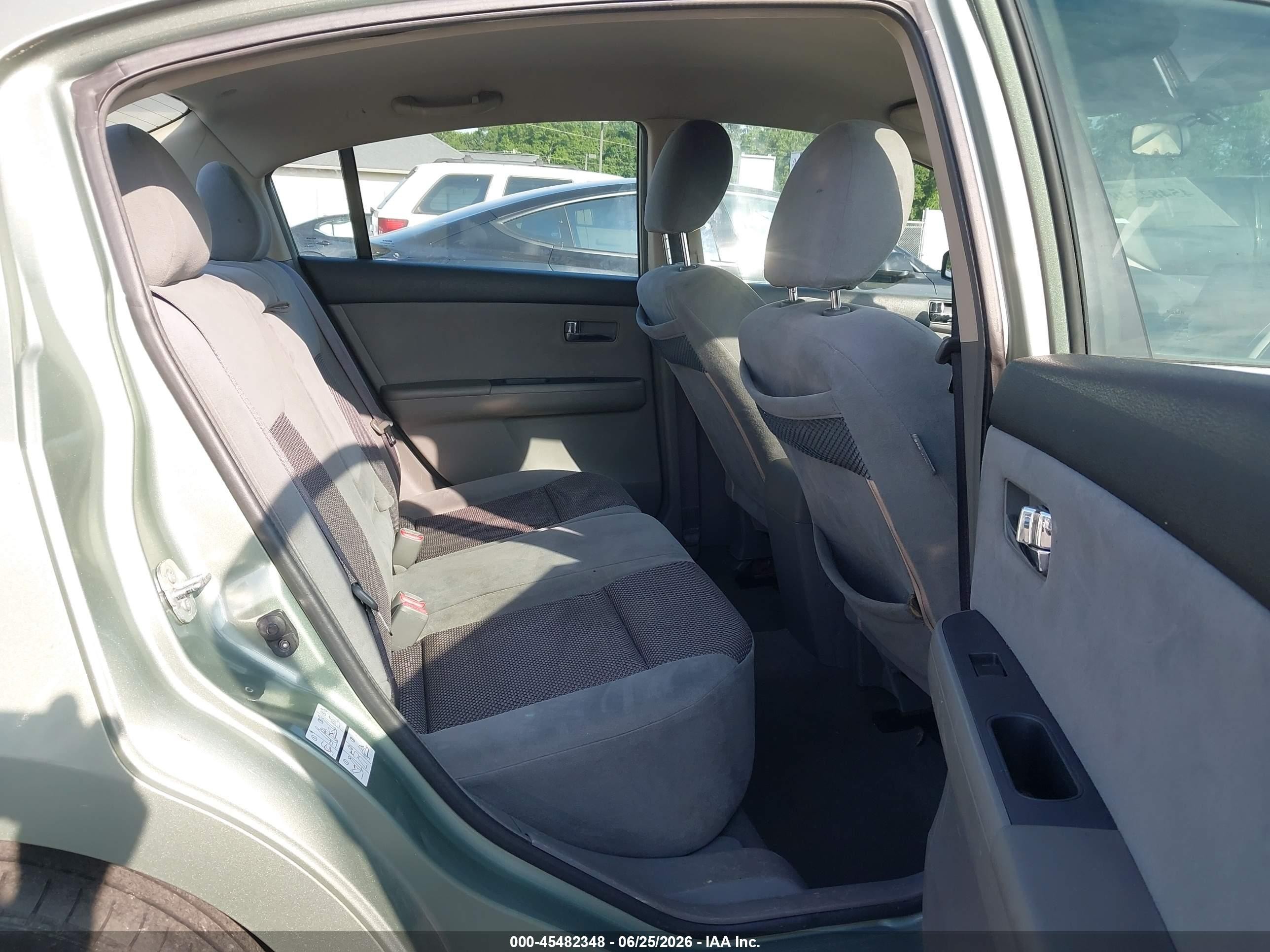 2007 Nissan Sentra 2.0s Green vin: 3N1AB61E97L684705