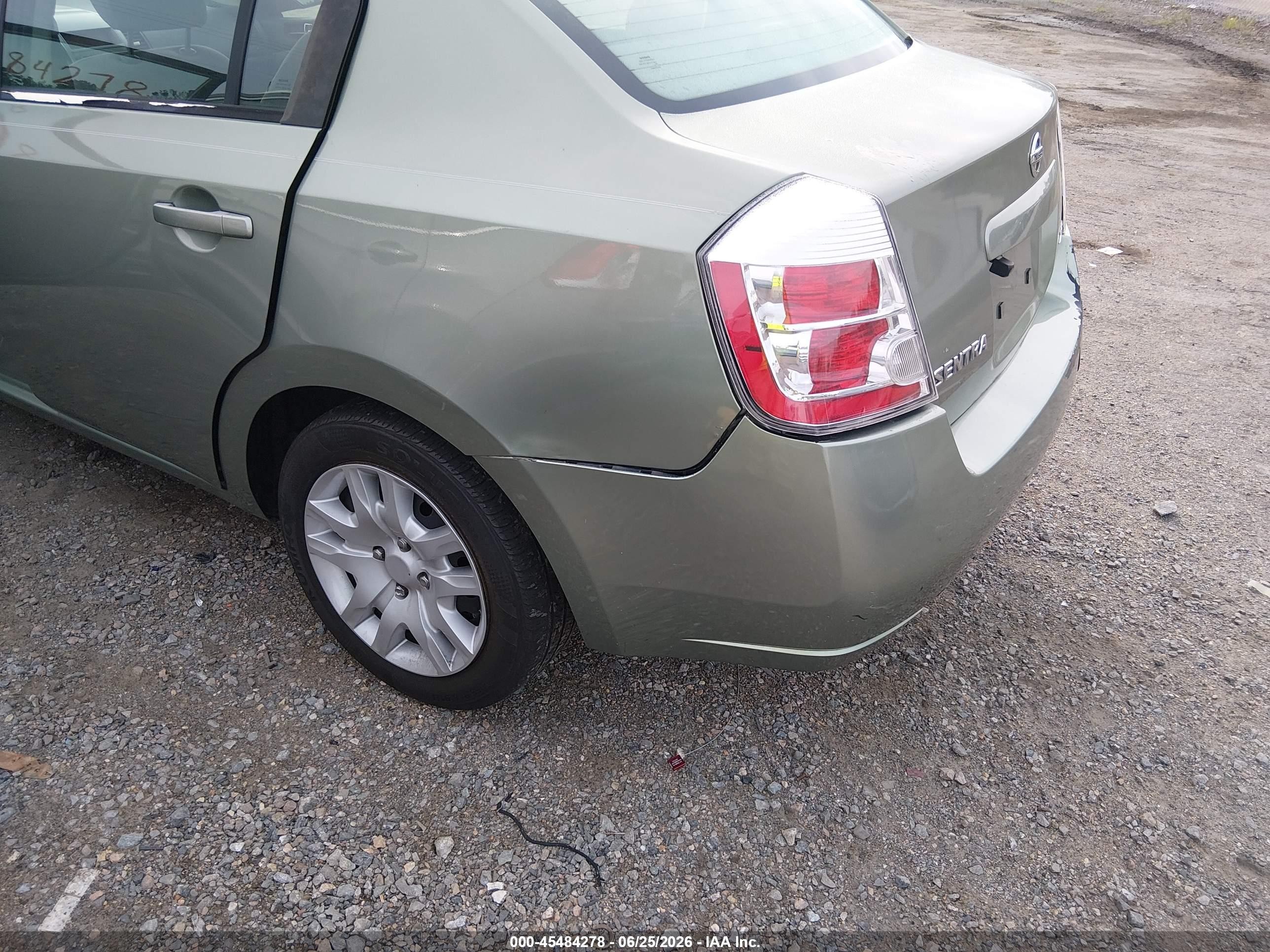 2007 Nissan Sentra 2.0s Green vin: 3N1AB61E97L687152