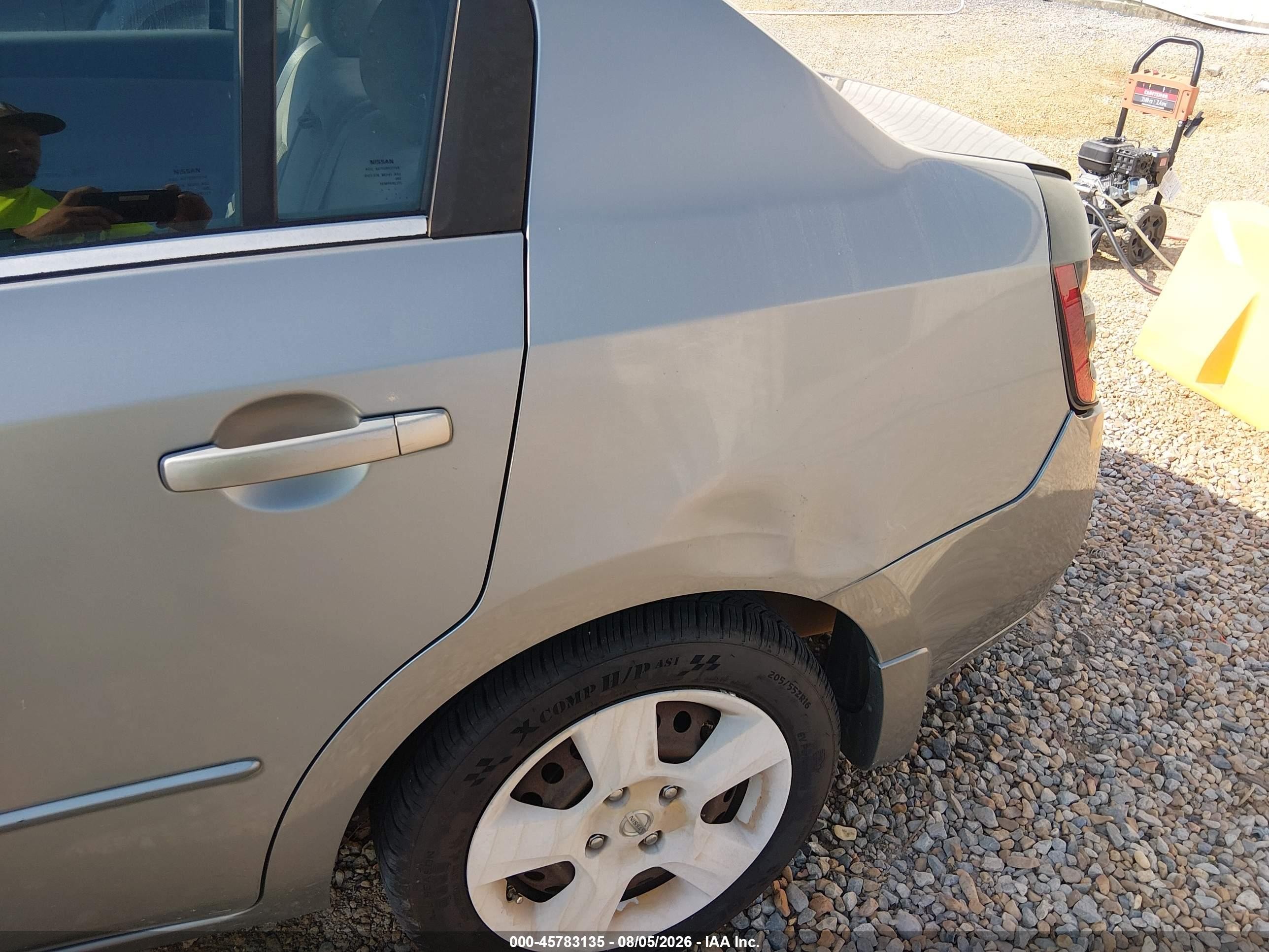 2007 Nissan Sentra 2.0s Blue vin: 3N1AB61E97L723342