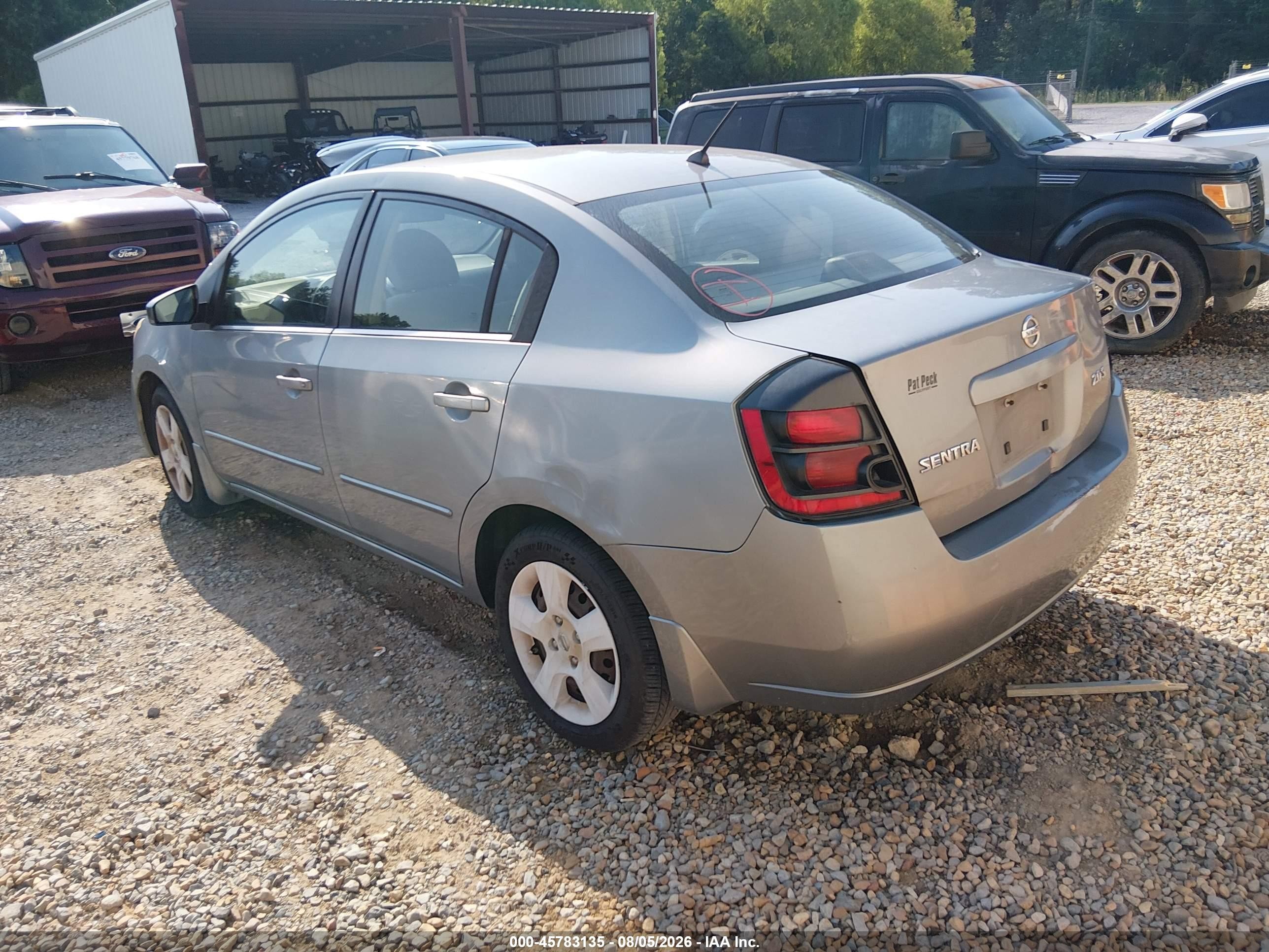 2007 Nissan Sentra 2.0s Blue vin: 3N1AB61E97L723342