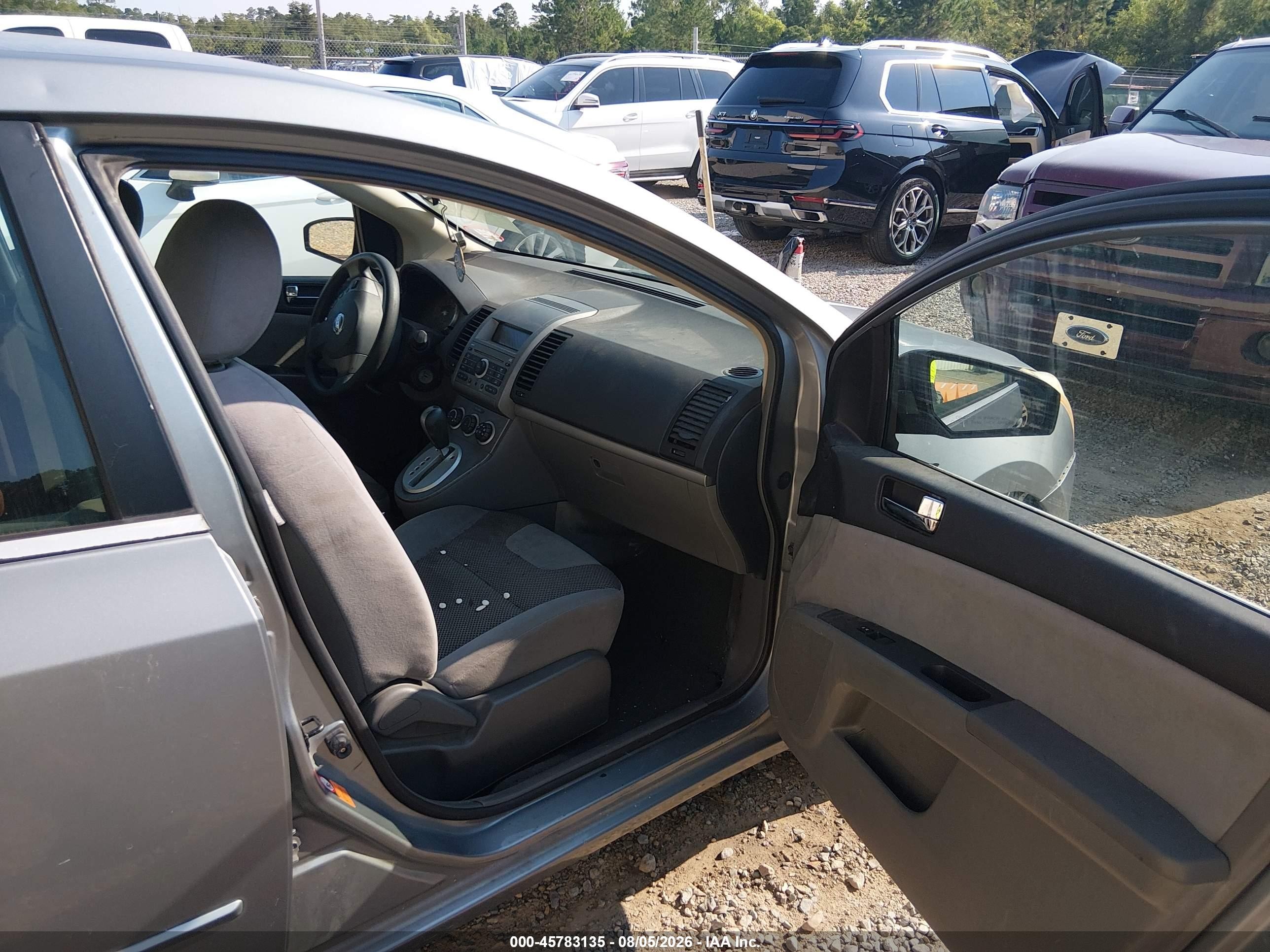 2007 Nissan Sentra 2.0s Blue vin: 3N1AB61E97L723342