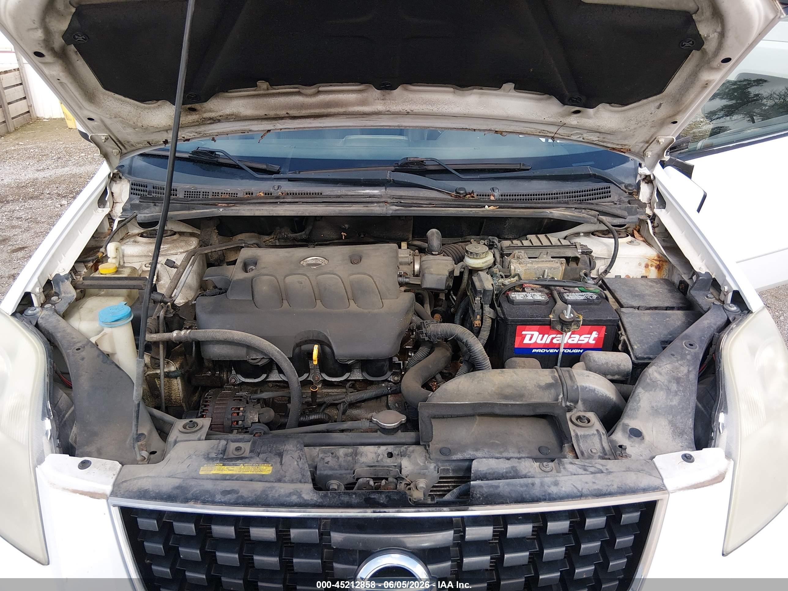2008 Nissan Sentra 2.0s White vin: 3N1AB61E98L618835