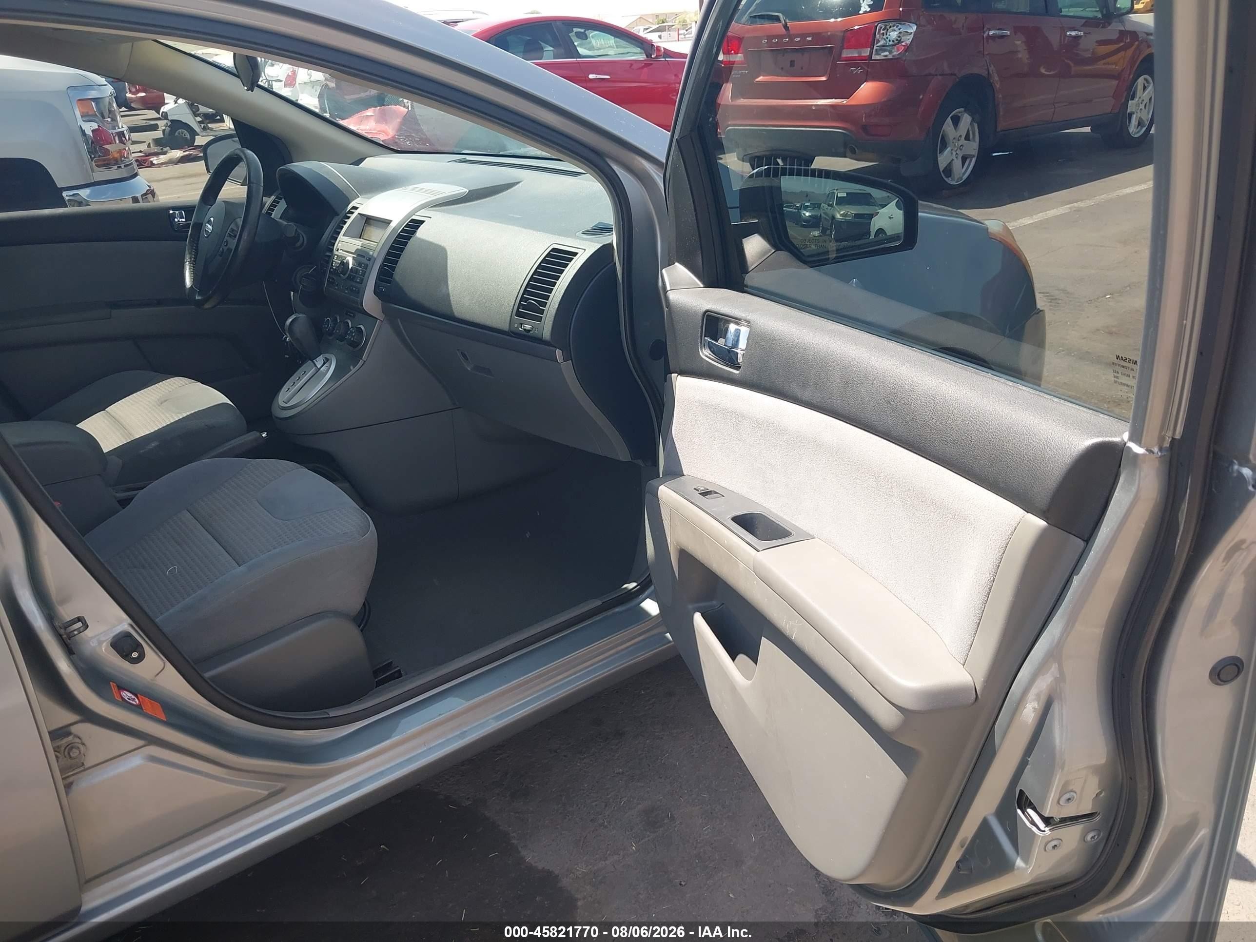 2008 Nissan Sentra 2.0 S Gray vin: 3N1AB61E98L627373