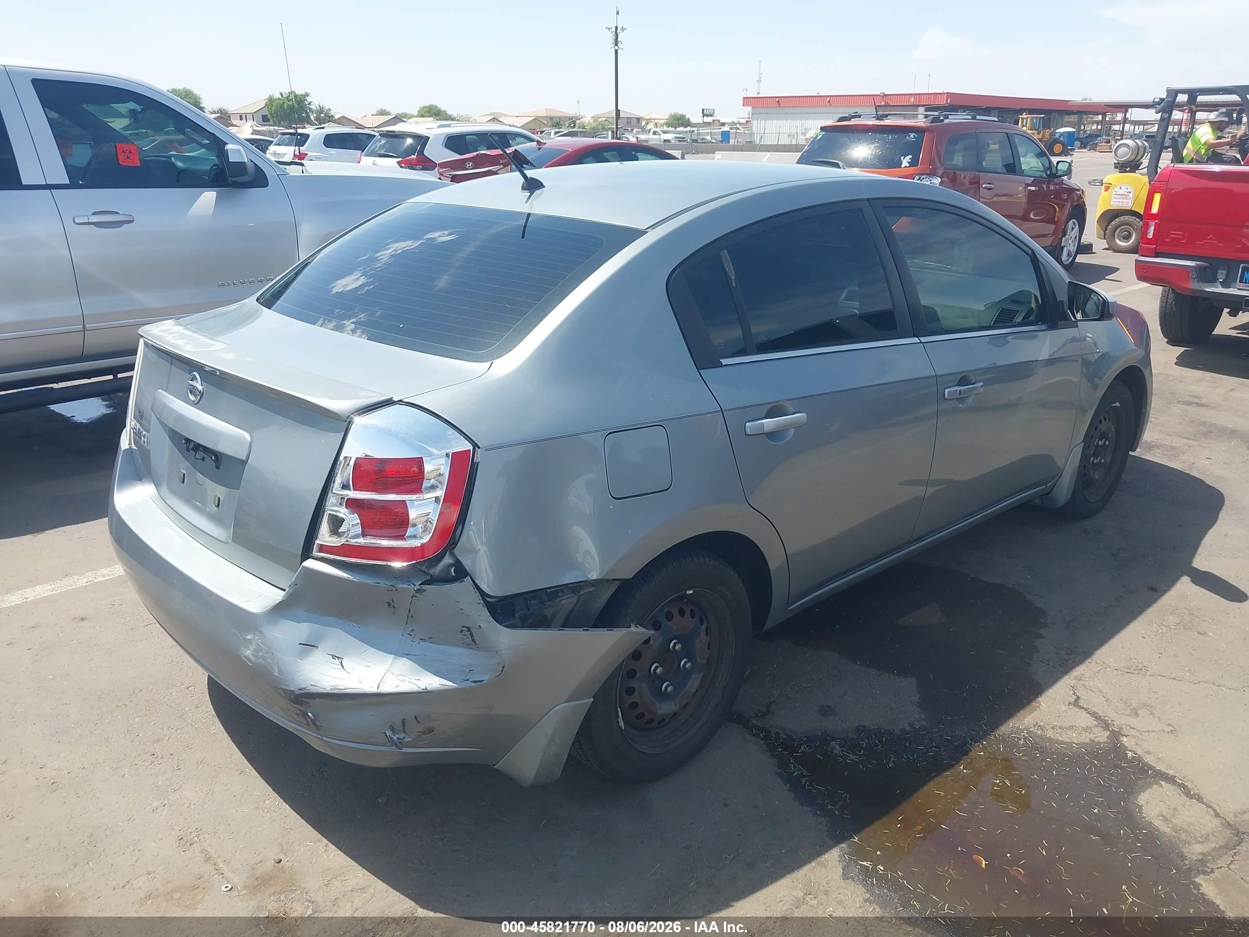 2008 Nissan Sentra 2.0 S Gray vin: 3N1AB61E98L627373