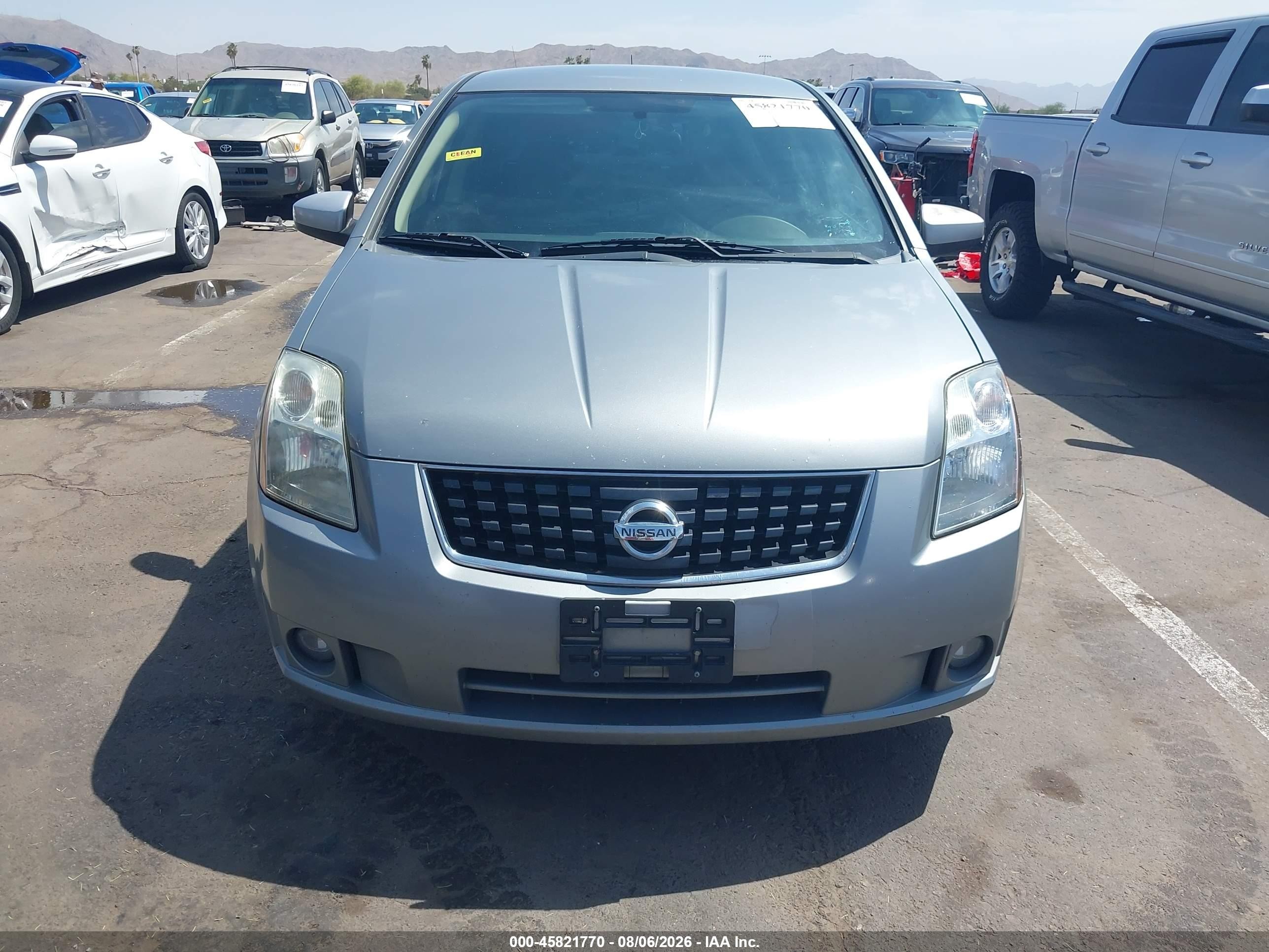 2008 Nissan Sentra 2.0 S Gray vin: 3N1AB61E98L627373